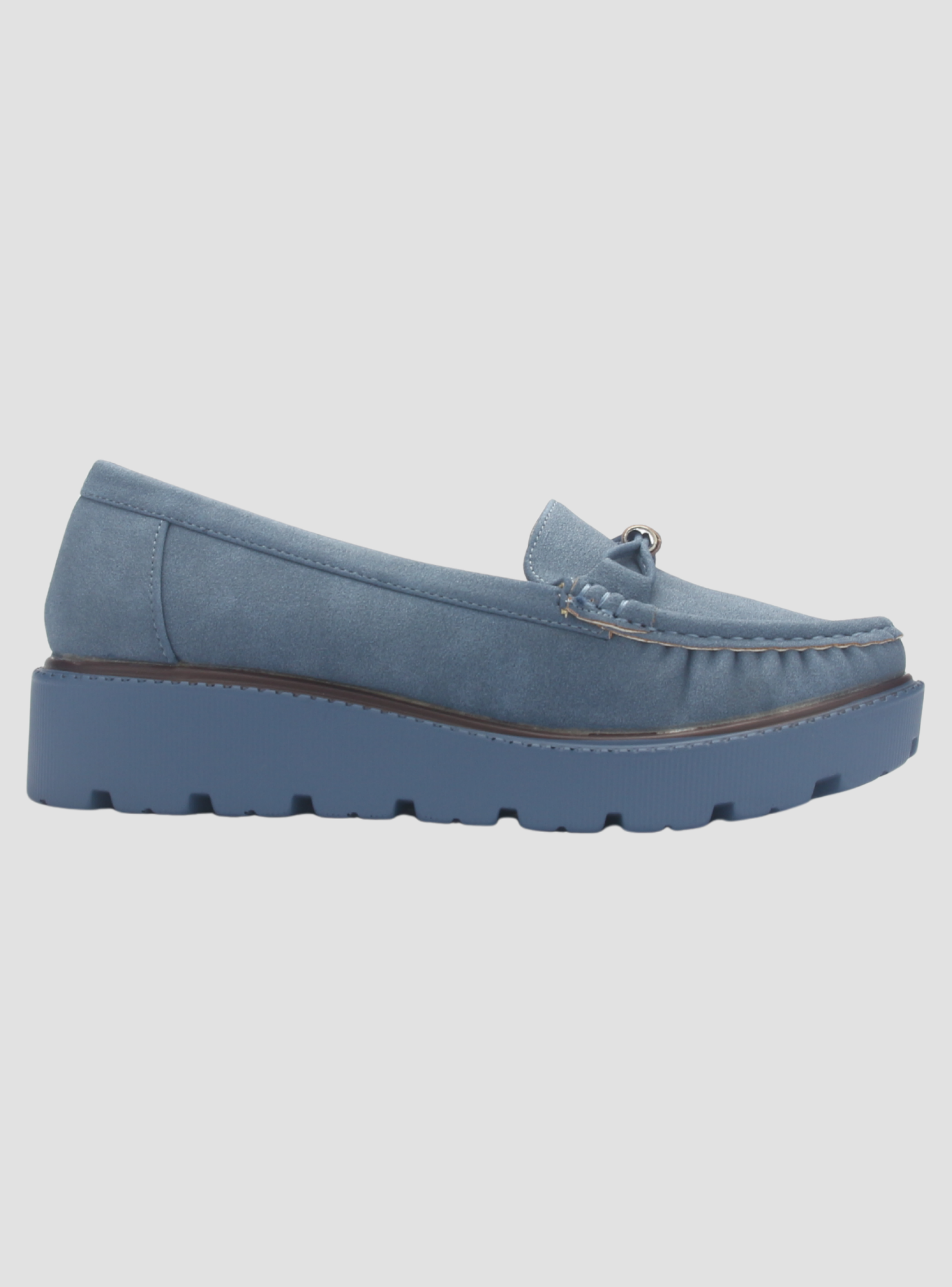 Mocasin Mujer Chalada Gran-22 Azul Casual-0