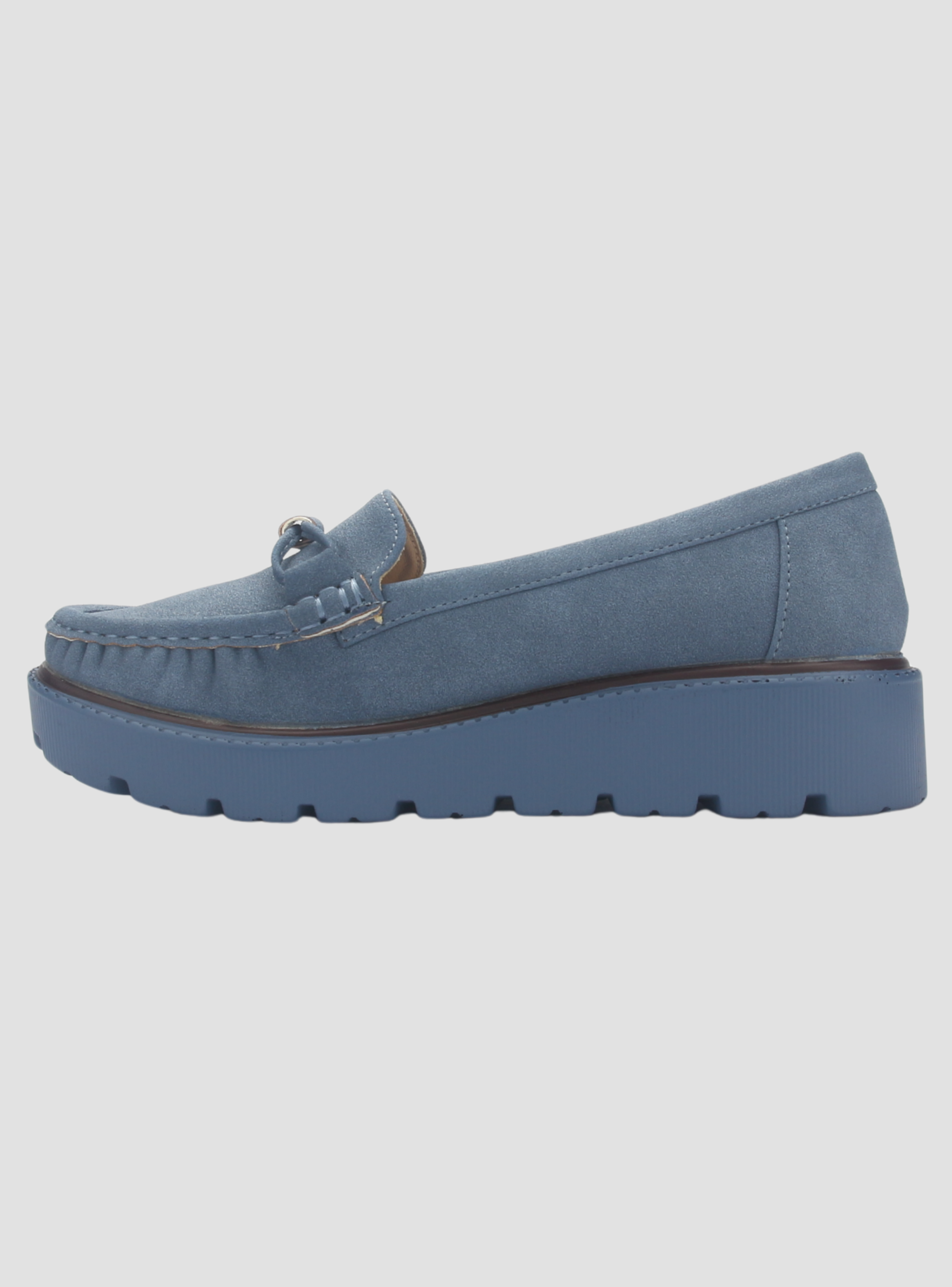 Mocasin Mujer Chalada Gran-22 Azul Casual-1