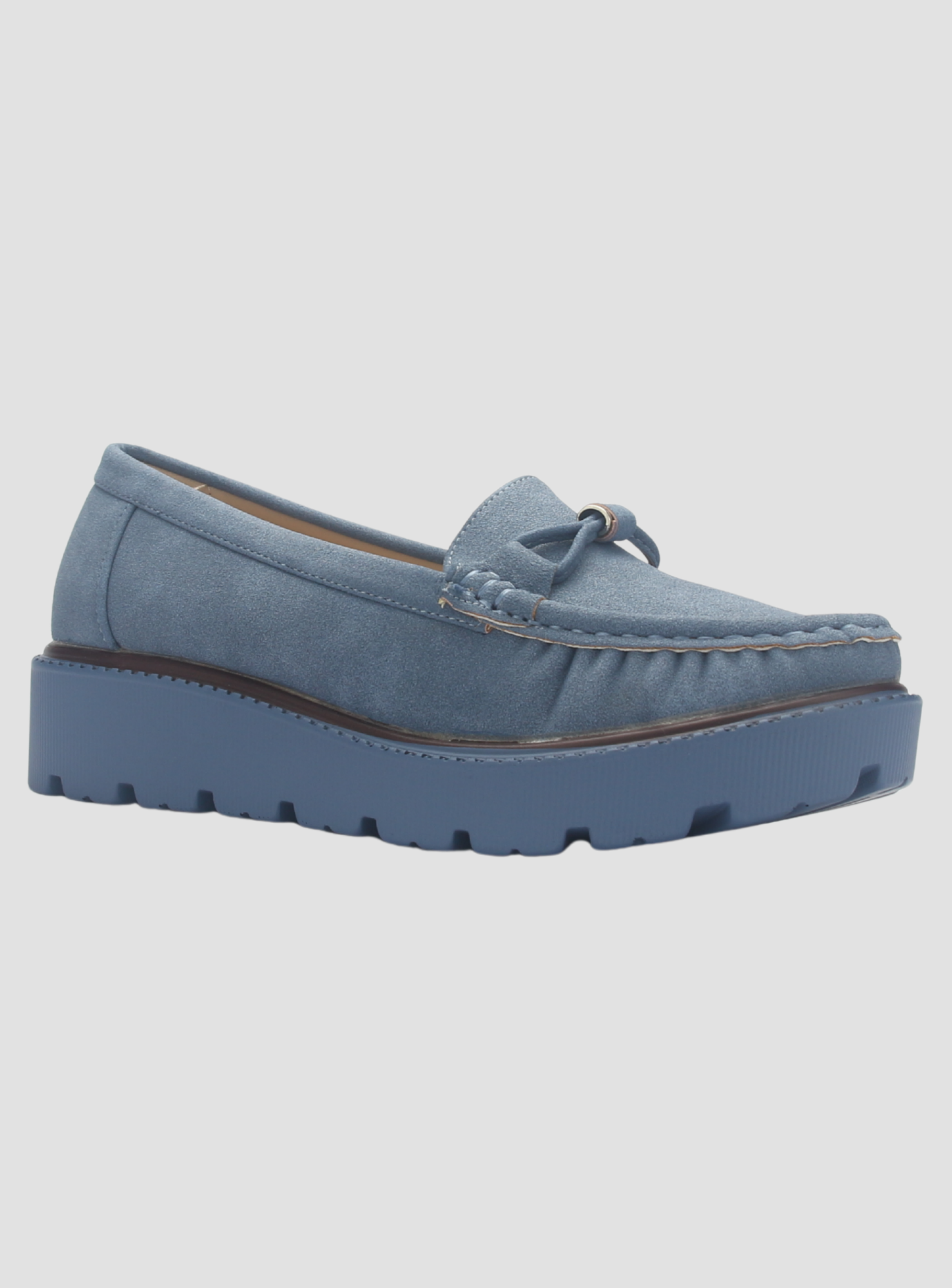 Mocasin Mujer Chalada Gran-22 Azul Casual-2