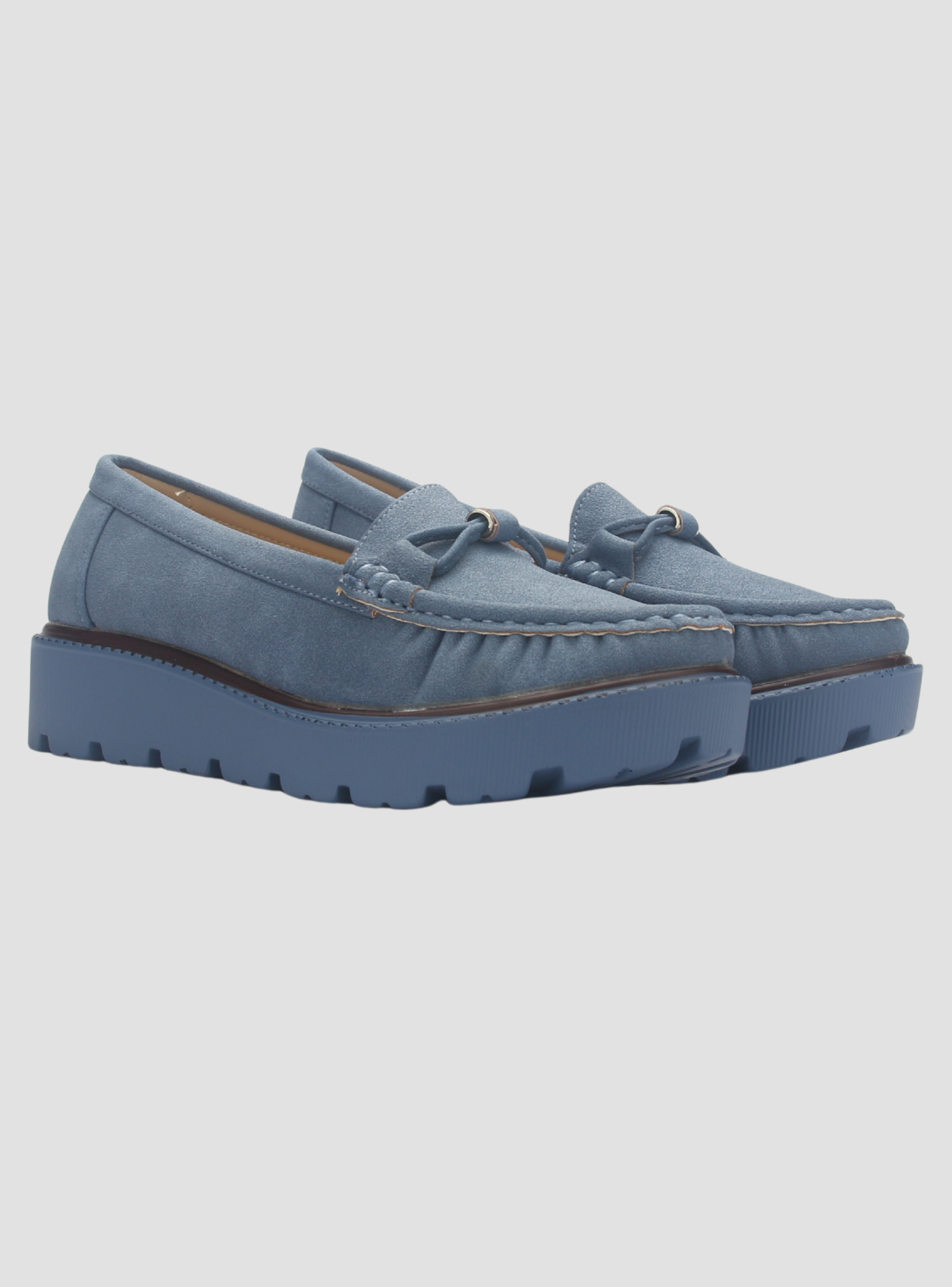 Mocasin Mujer Chalada Gran-22 Azul Casual-6