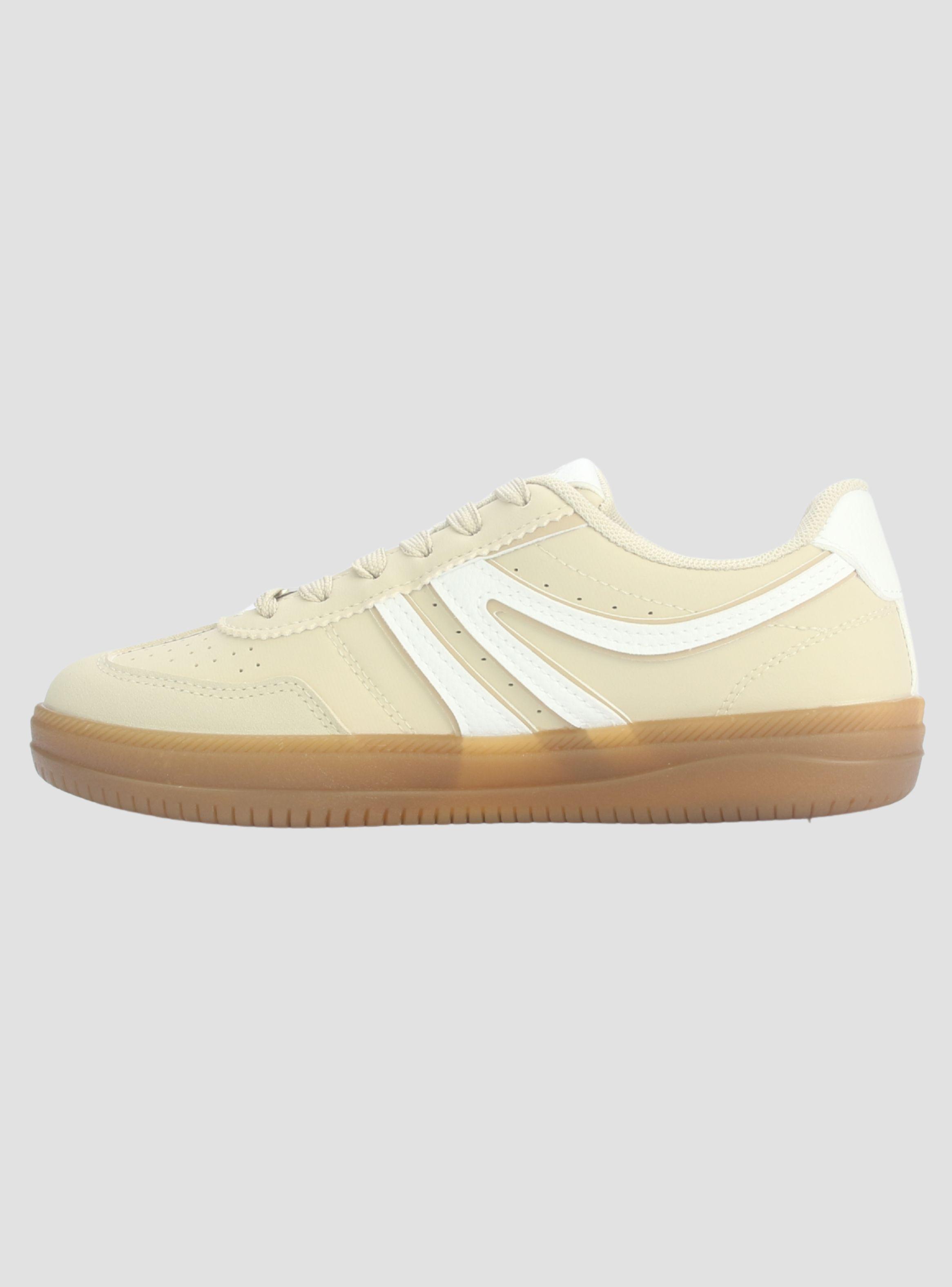 Zapatilla Mujer  Chalada Aru-1 Beige Urbano-1
