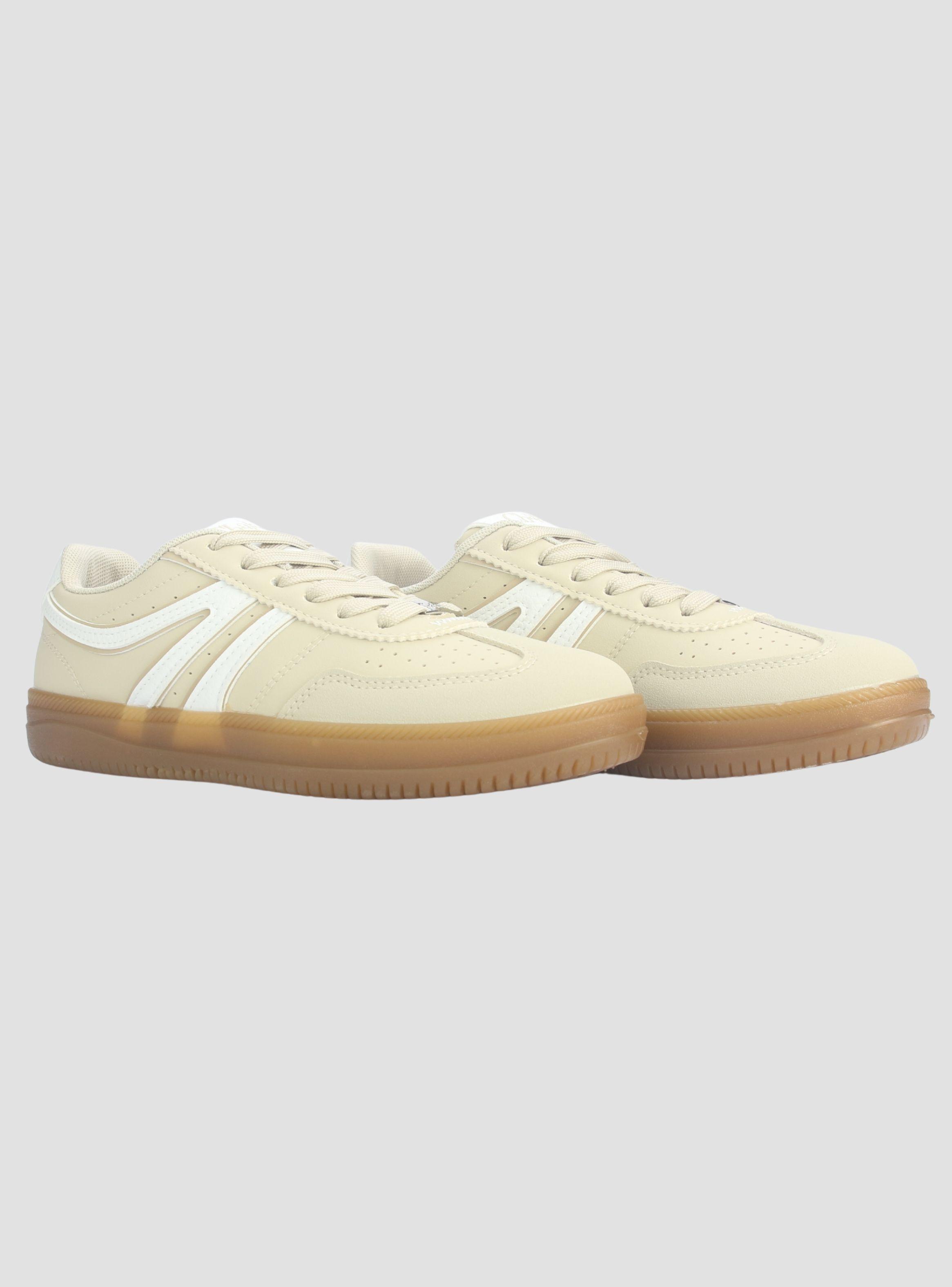 Zapatilla Mujer  Chalada Aru-1 Beige Urbano-4