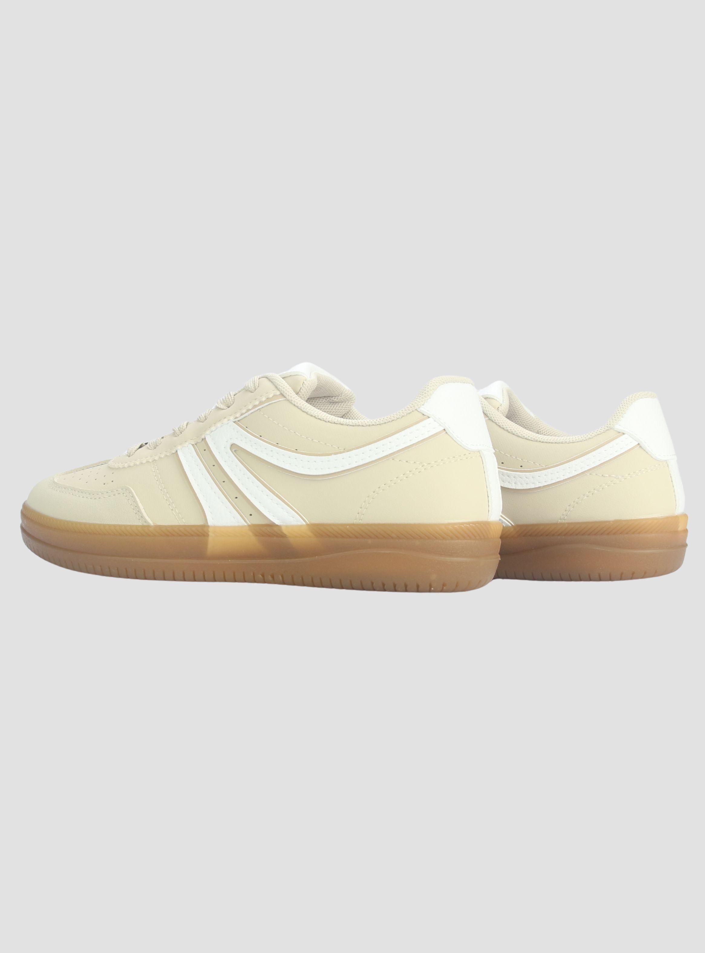 Zapatilla Mujer  Chalada Aru-1 Beige Urbano-5