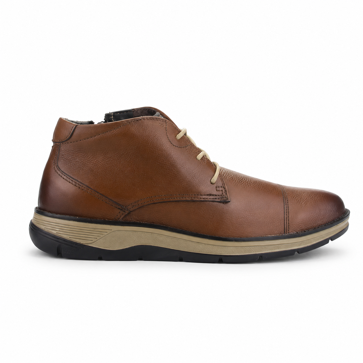 Botin Ferracini Hombre 5542 Fluence Café Oscuro Casual-0