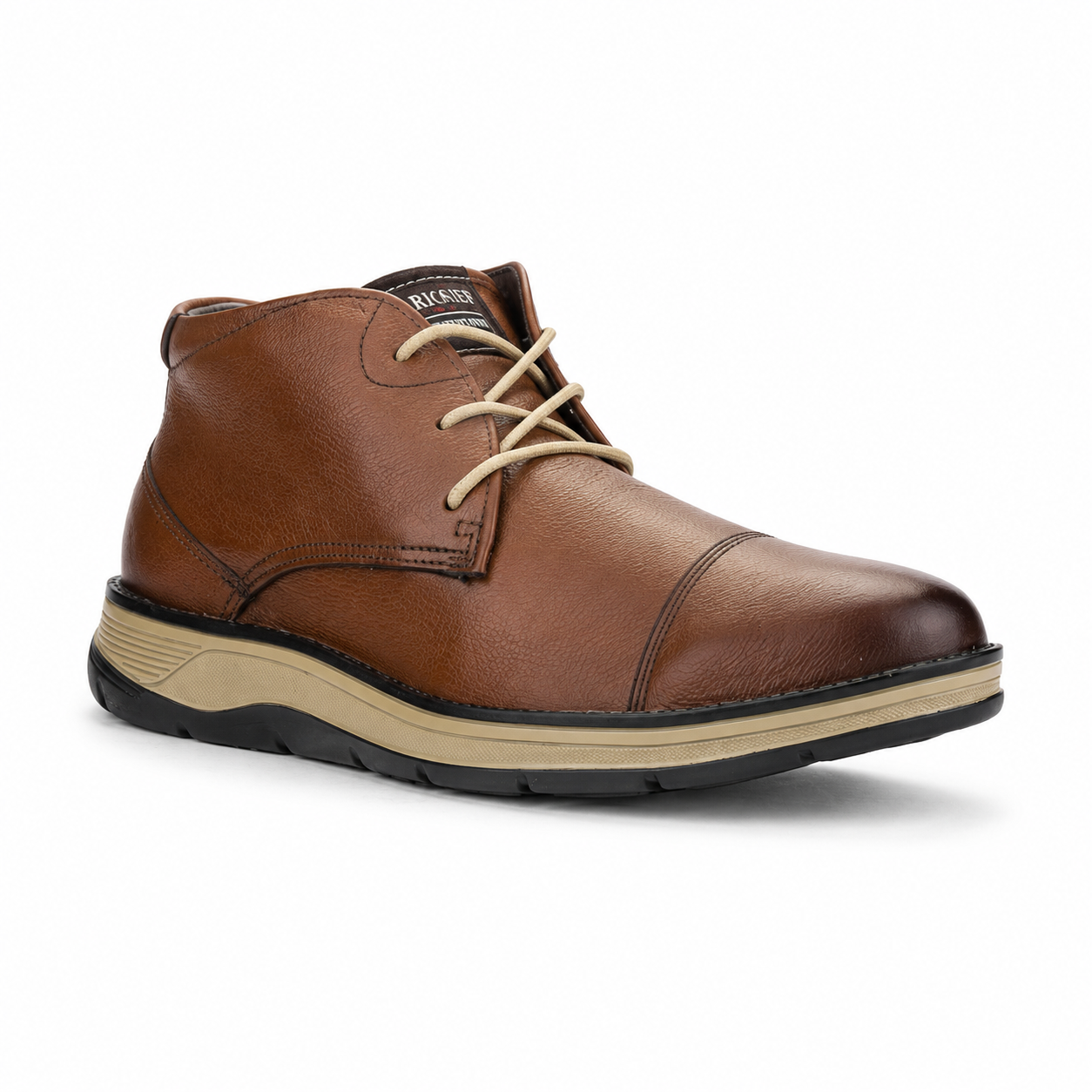 Botin Ferracini Hombre 5542 Fluence Café Oscuro Casual-2