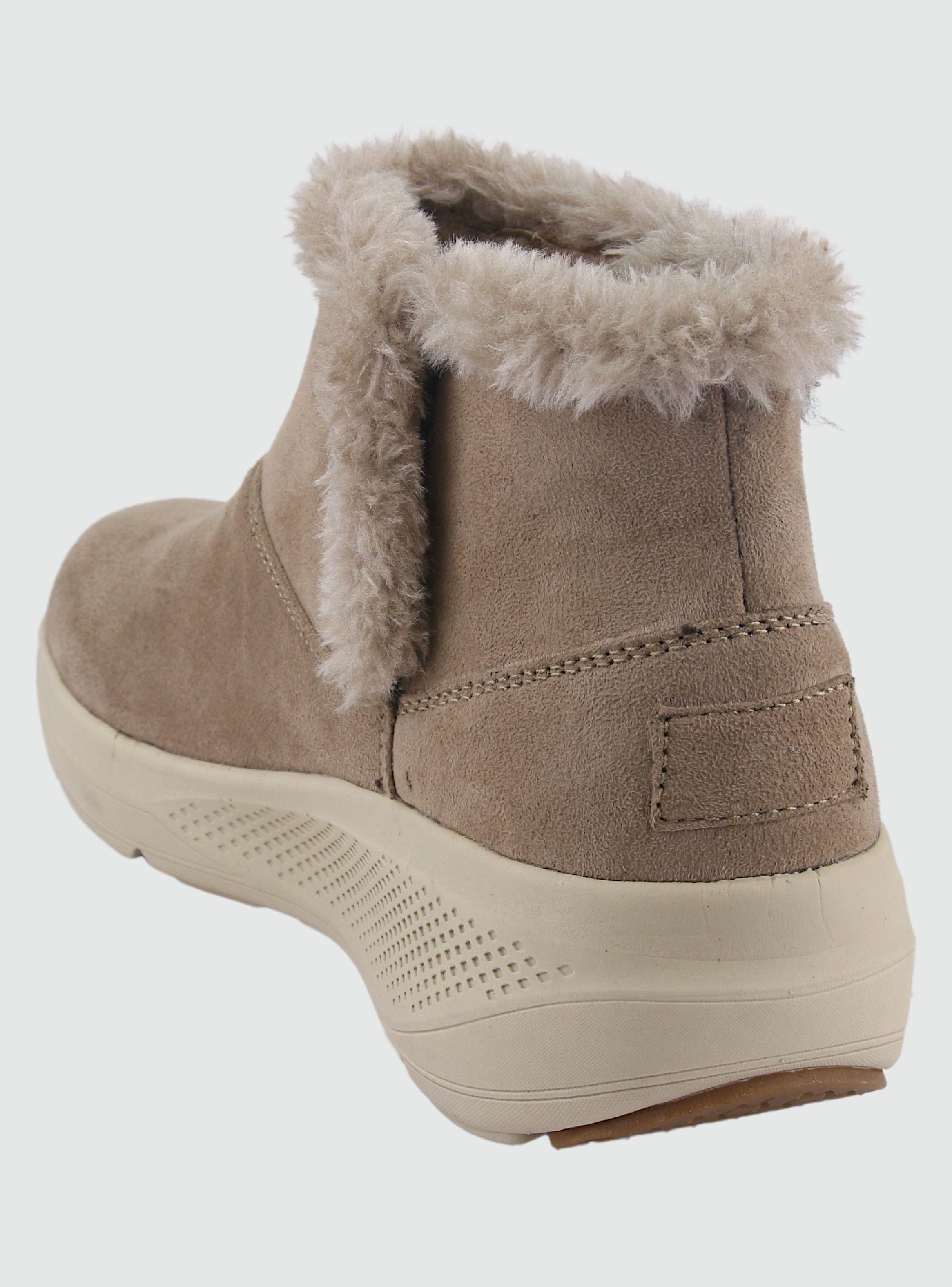 Botin Funway Mujer Crew-3 Beige Casual-3