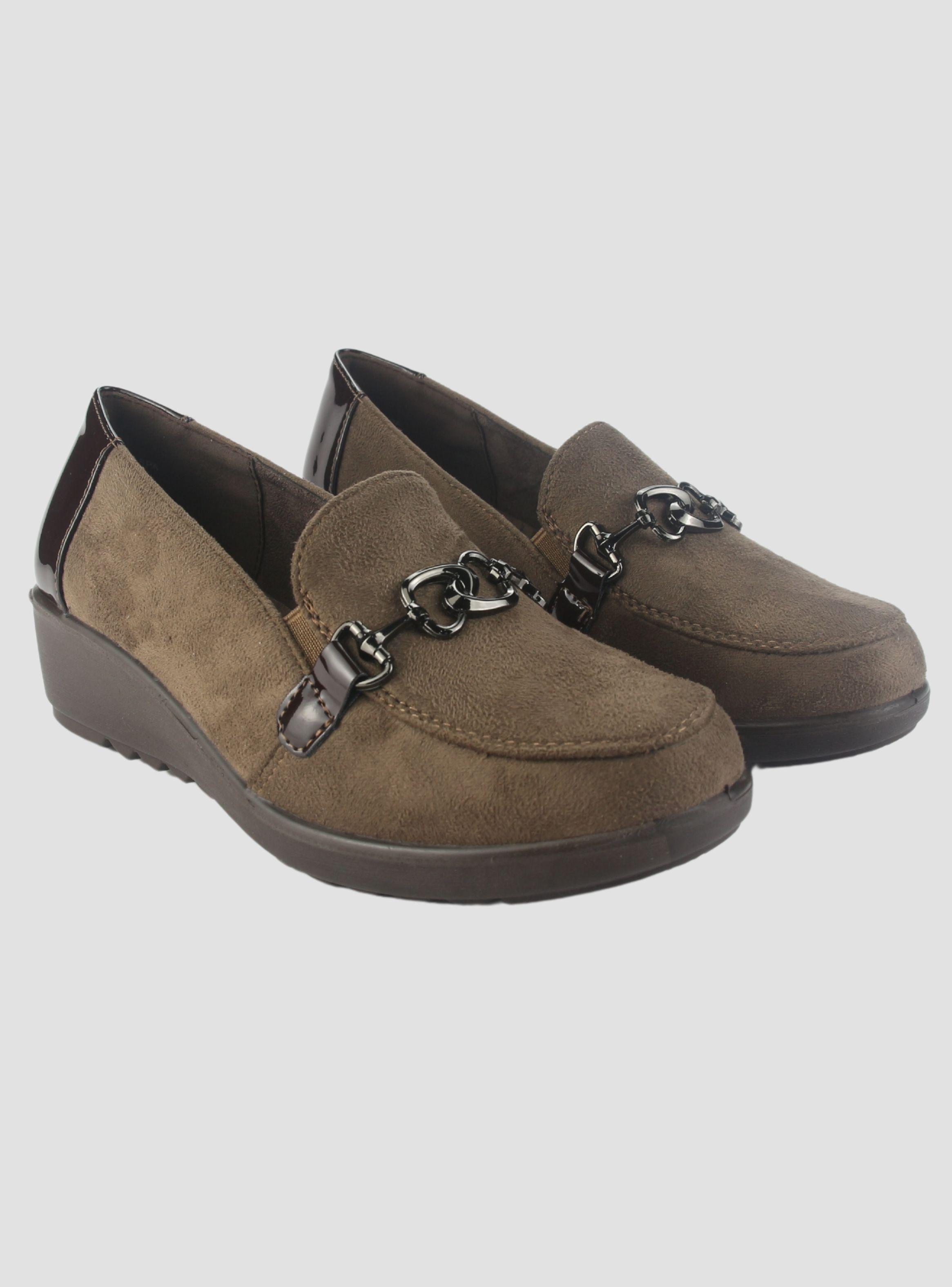 Zapato Chalada Mujer Deza-3 Café Casual-4