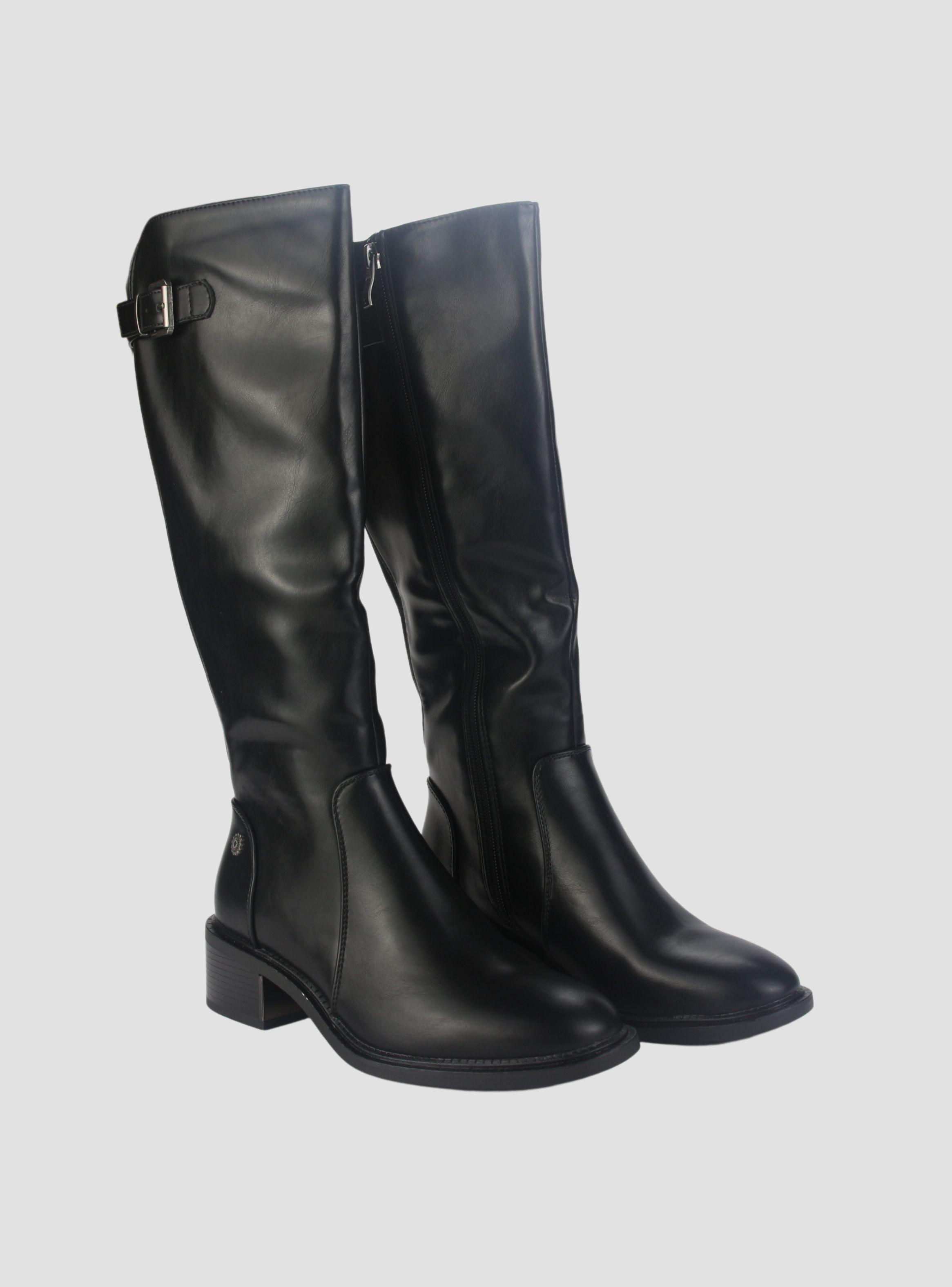 Bota Chalada Mujer Traffam-60 Negro Casual-4