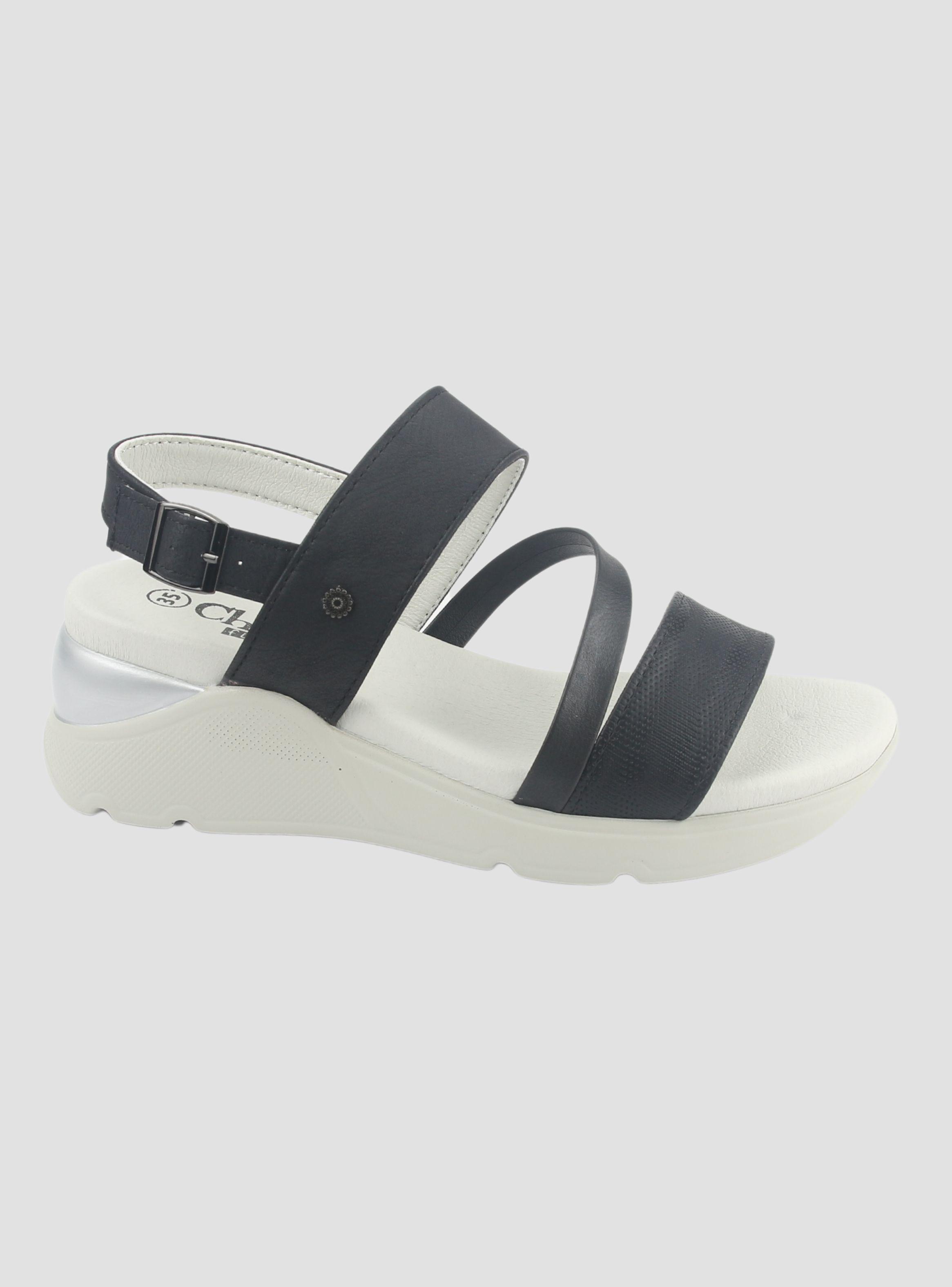 Sandalia Chalada Mujer Yoyi-1 Negro Casual-0