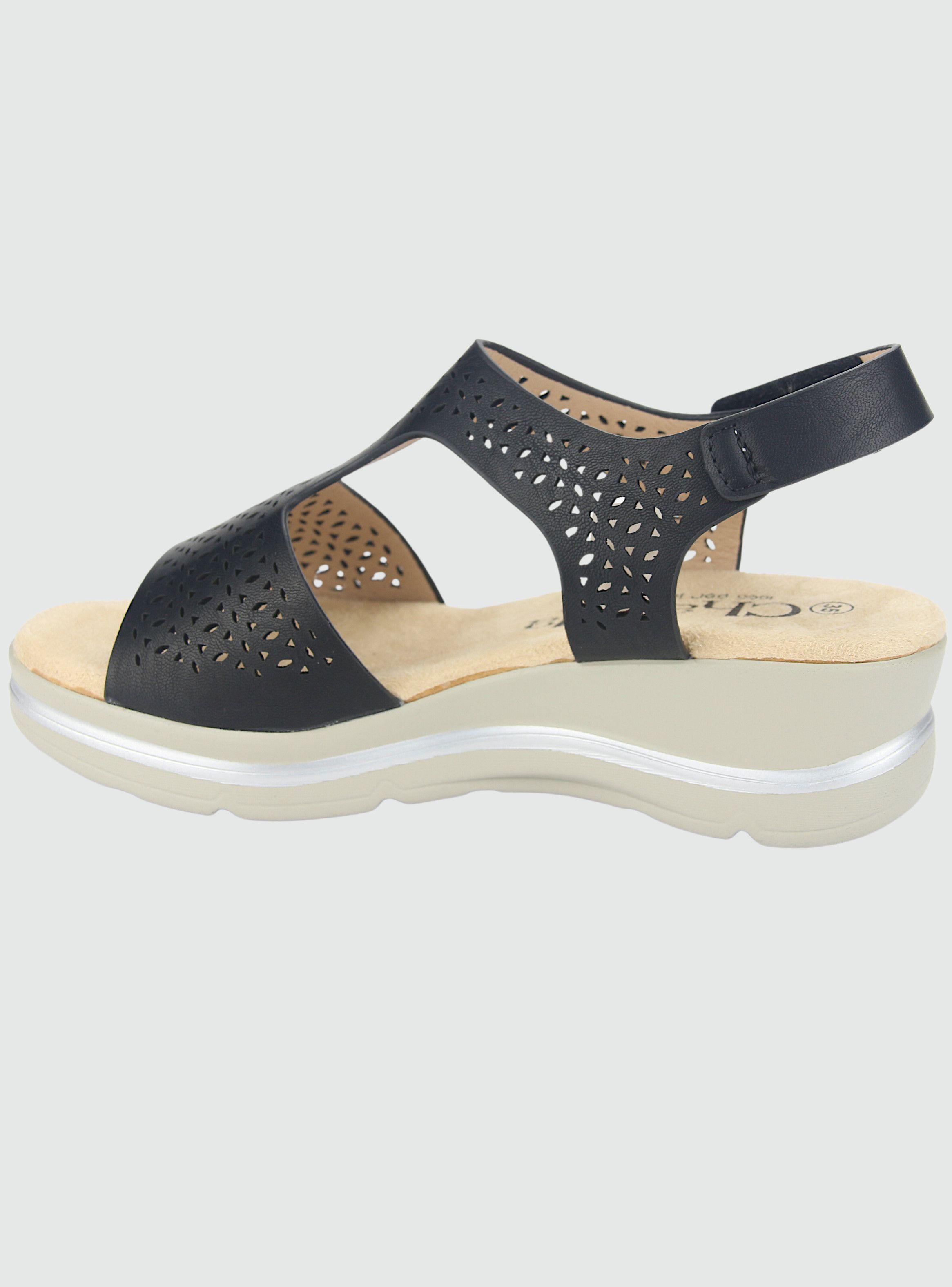 Sandalia Chalada Mujer Fairly-3 Negro Casual-1