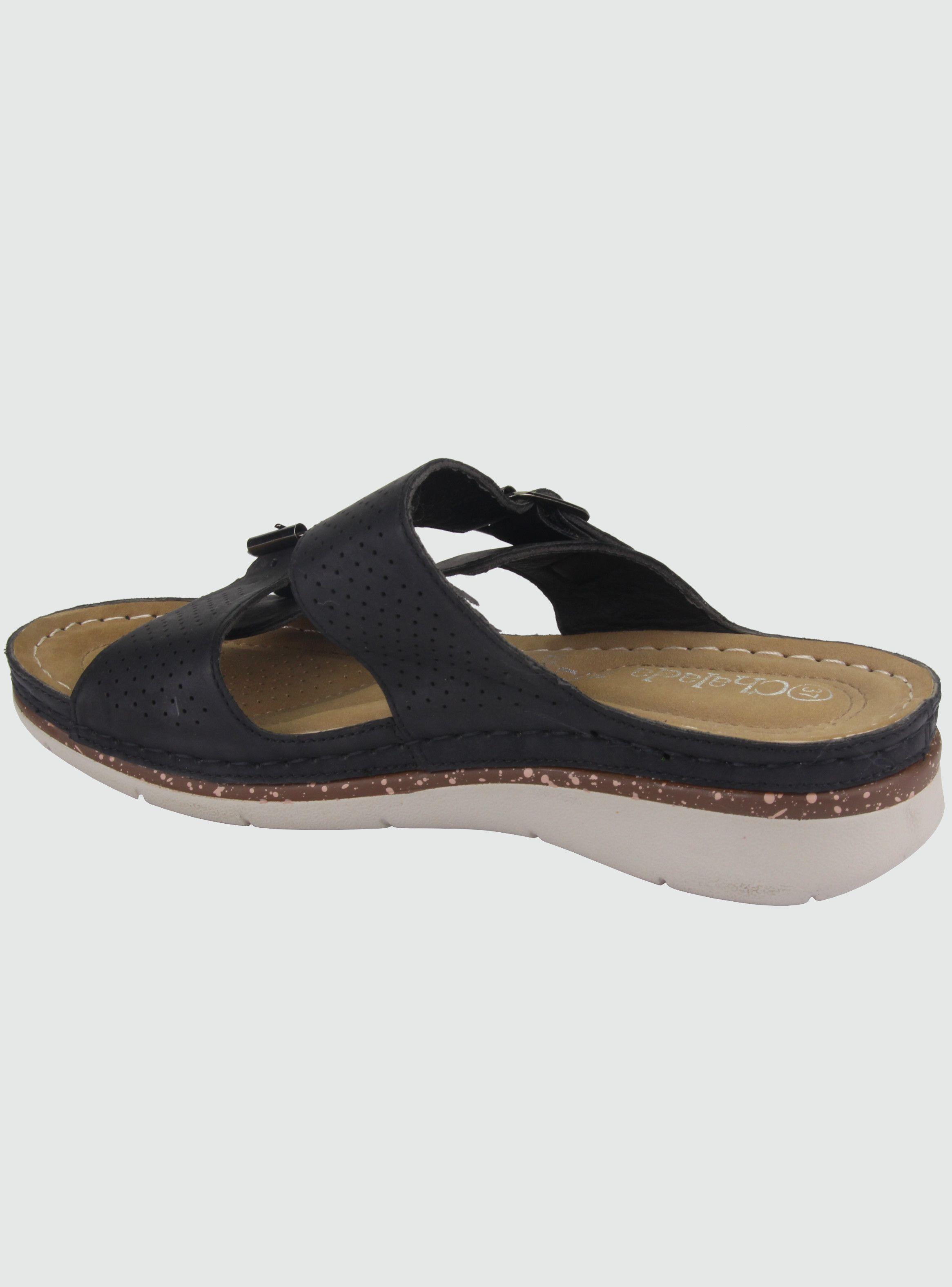 Sandalia Chalada Mujer Jola-1 Negro Casual-1