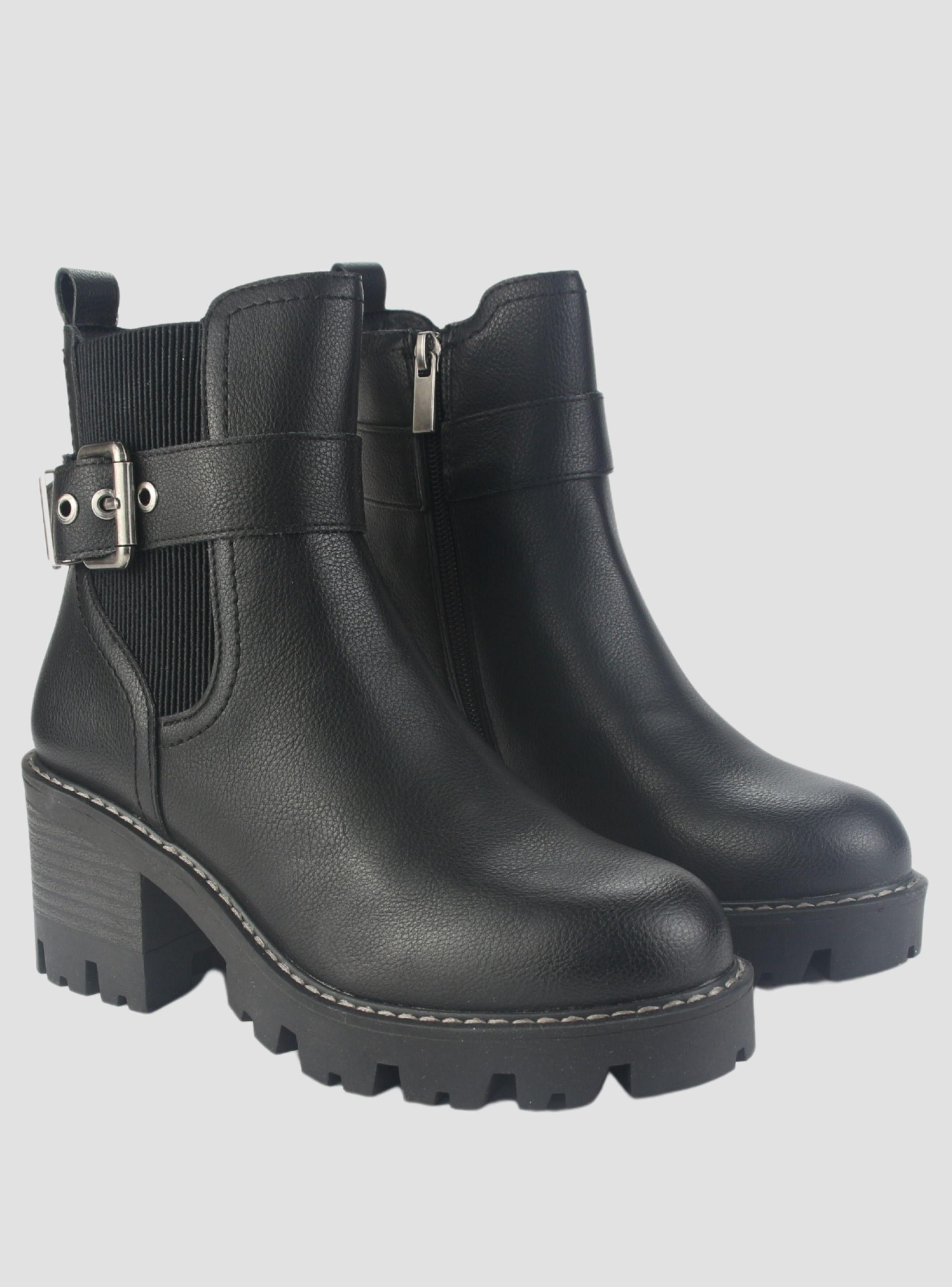 Botin Chalada Mujer Tere-4 Negro Casual-4