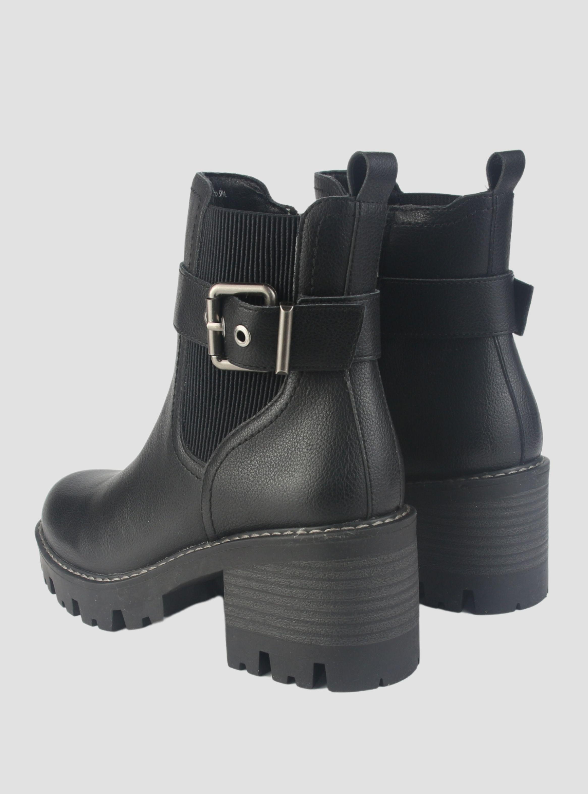 Botin Chalada Mujer Tere-4 Negro Casual-5