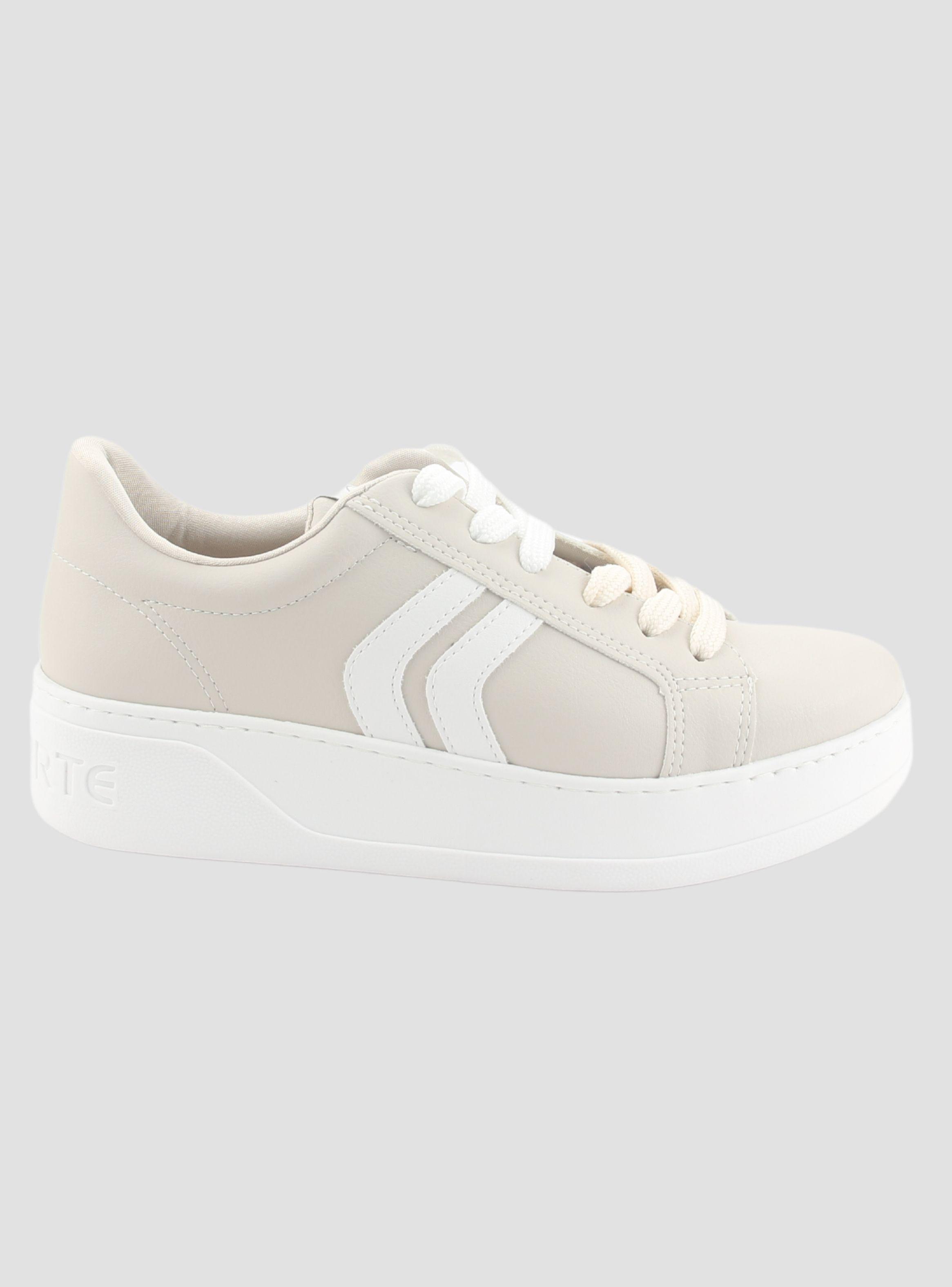 Zapatilla Via Marte Mujer 023-011-01 Beige Casual-0