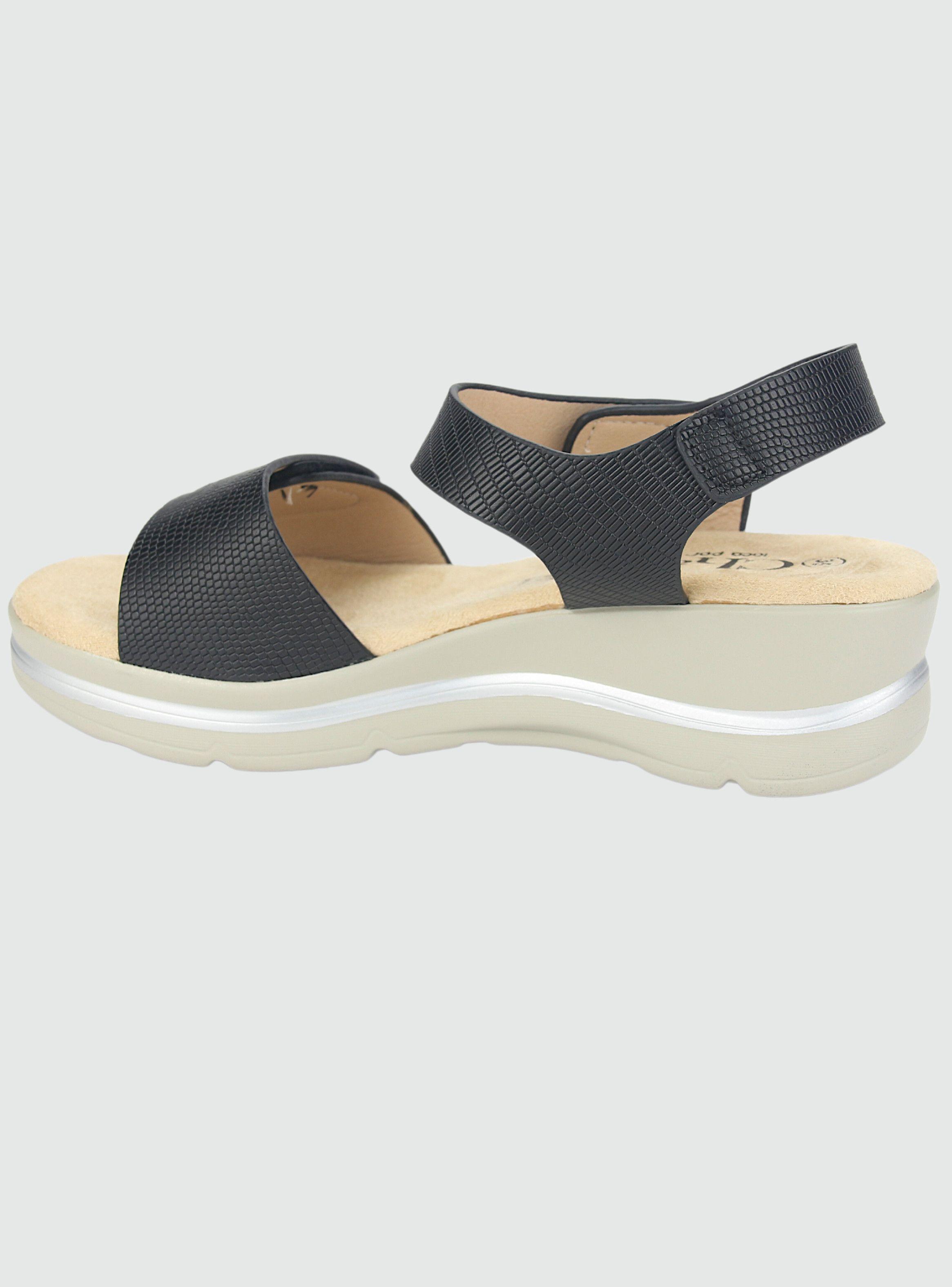 Sandalia Chalada Mujer Fairly-2 Negro Casual-1