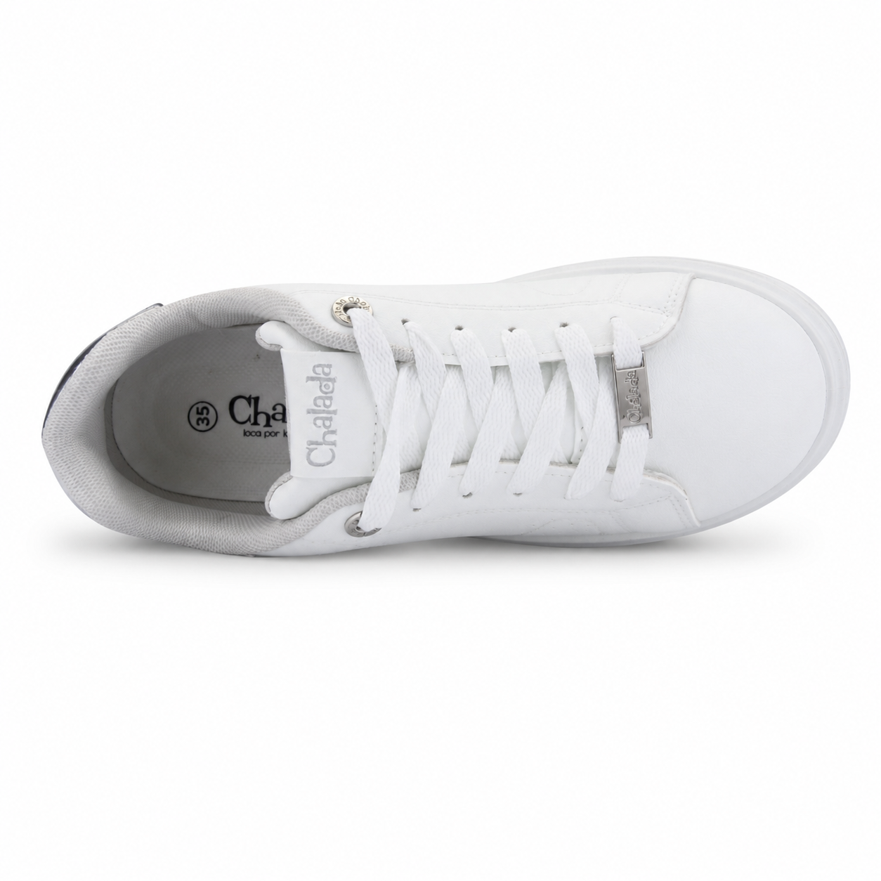 Zapatilla Blanco Mujer Urbano Chalada Star-4