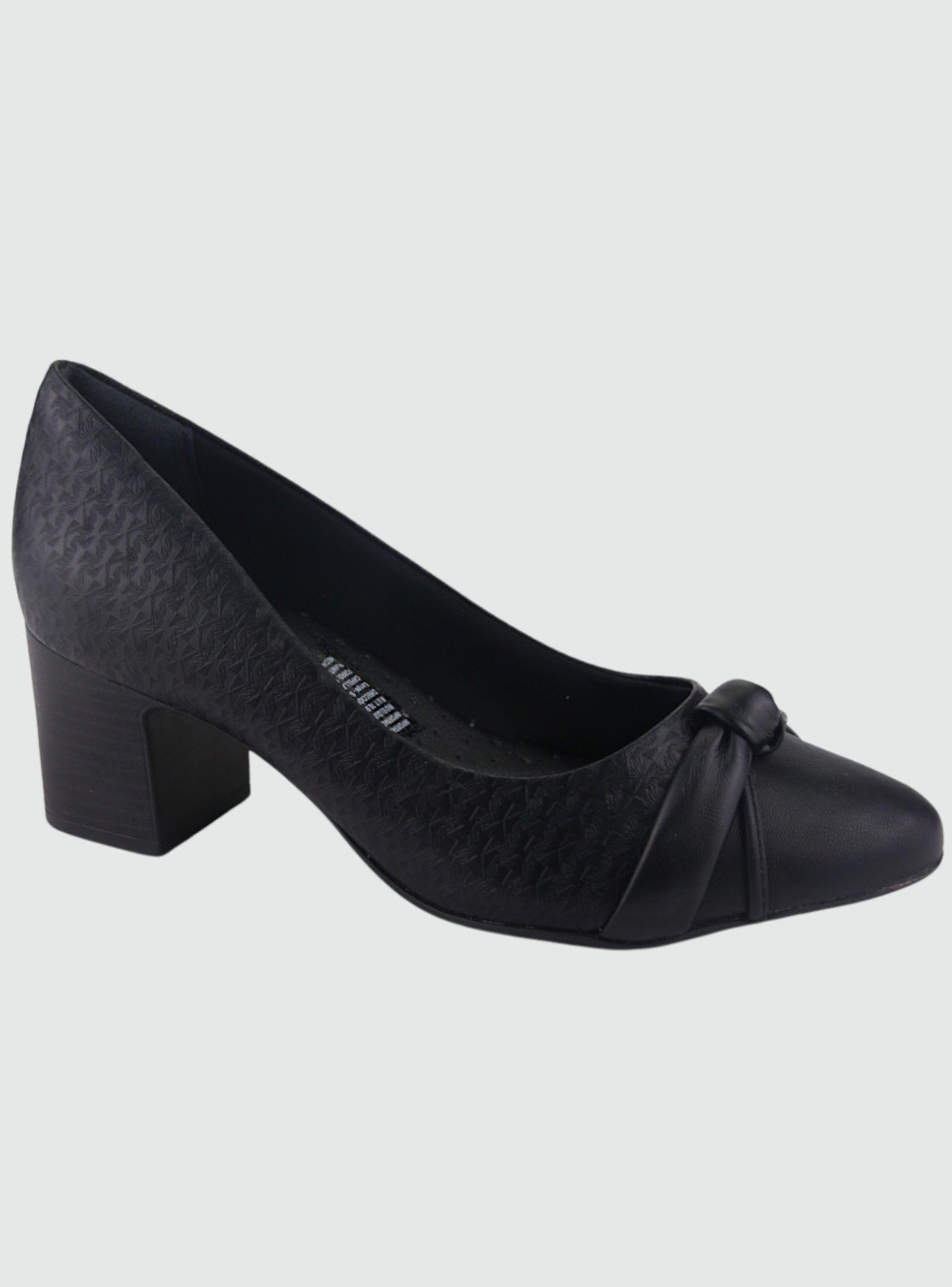 Zapato Comfortflex Mujer 2254304 Negro Casual-0