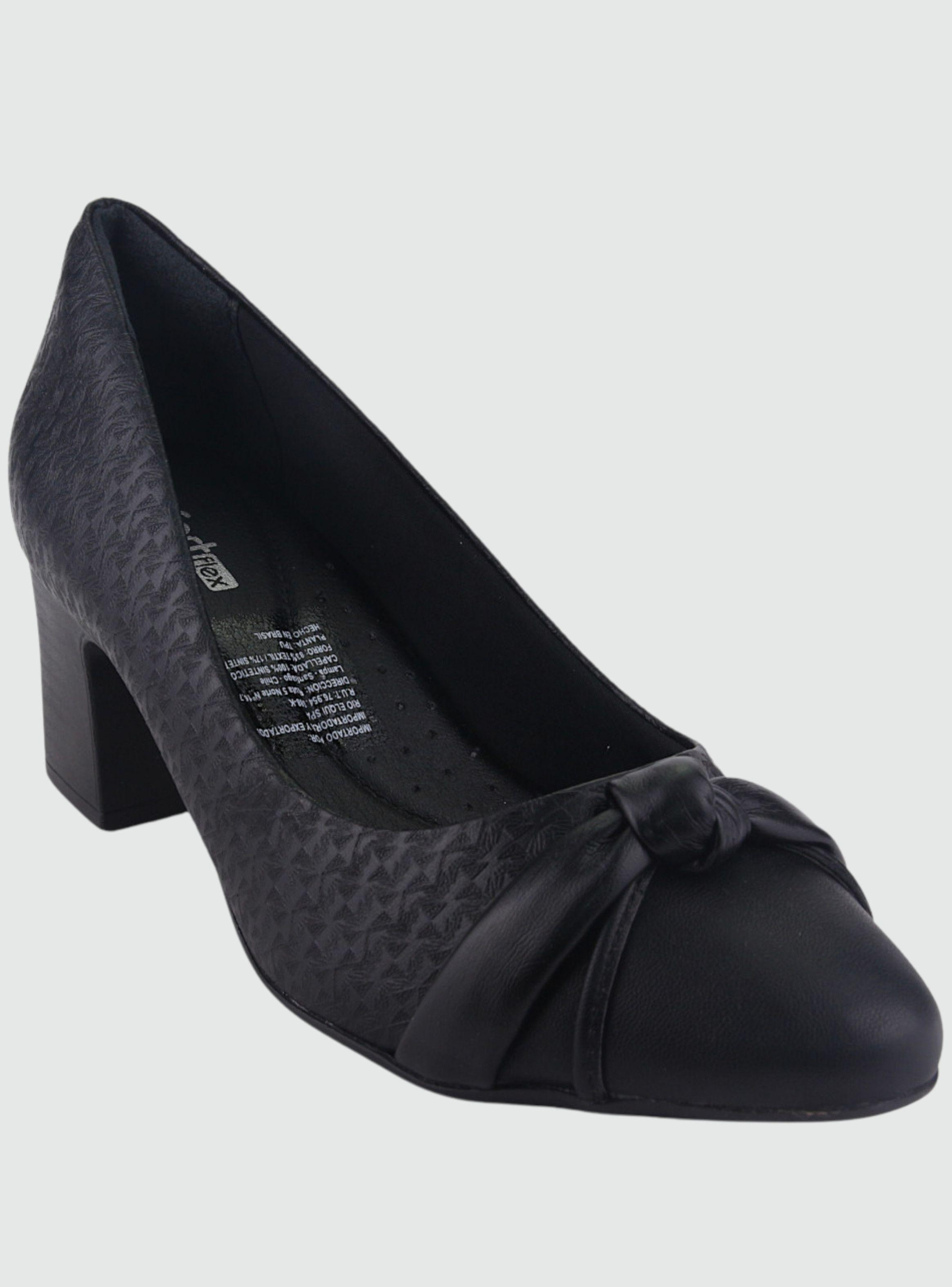 Zapato Comfortflex Mujer 2254304 Negro Casual-2