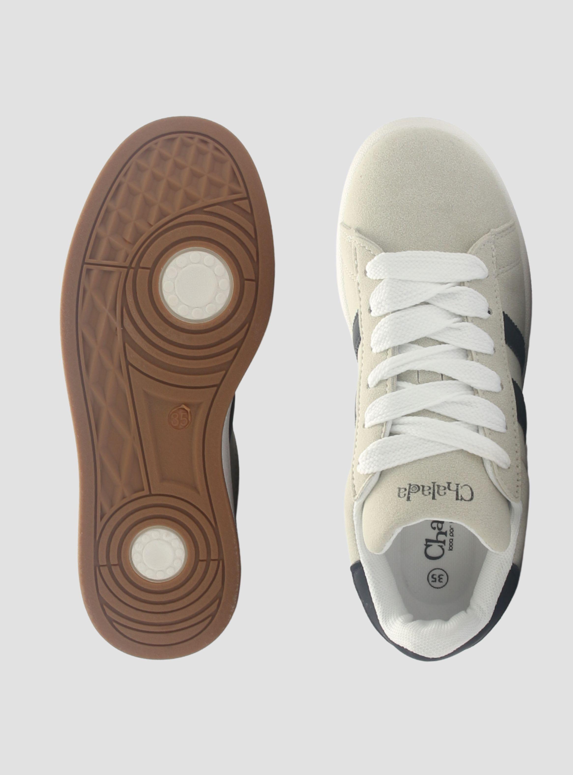 Zapatilla Chalada Mujer Annie-1 Beige Urbano-6