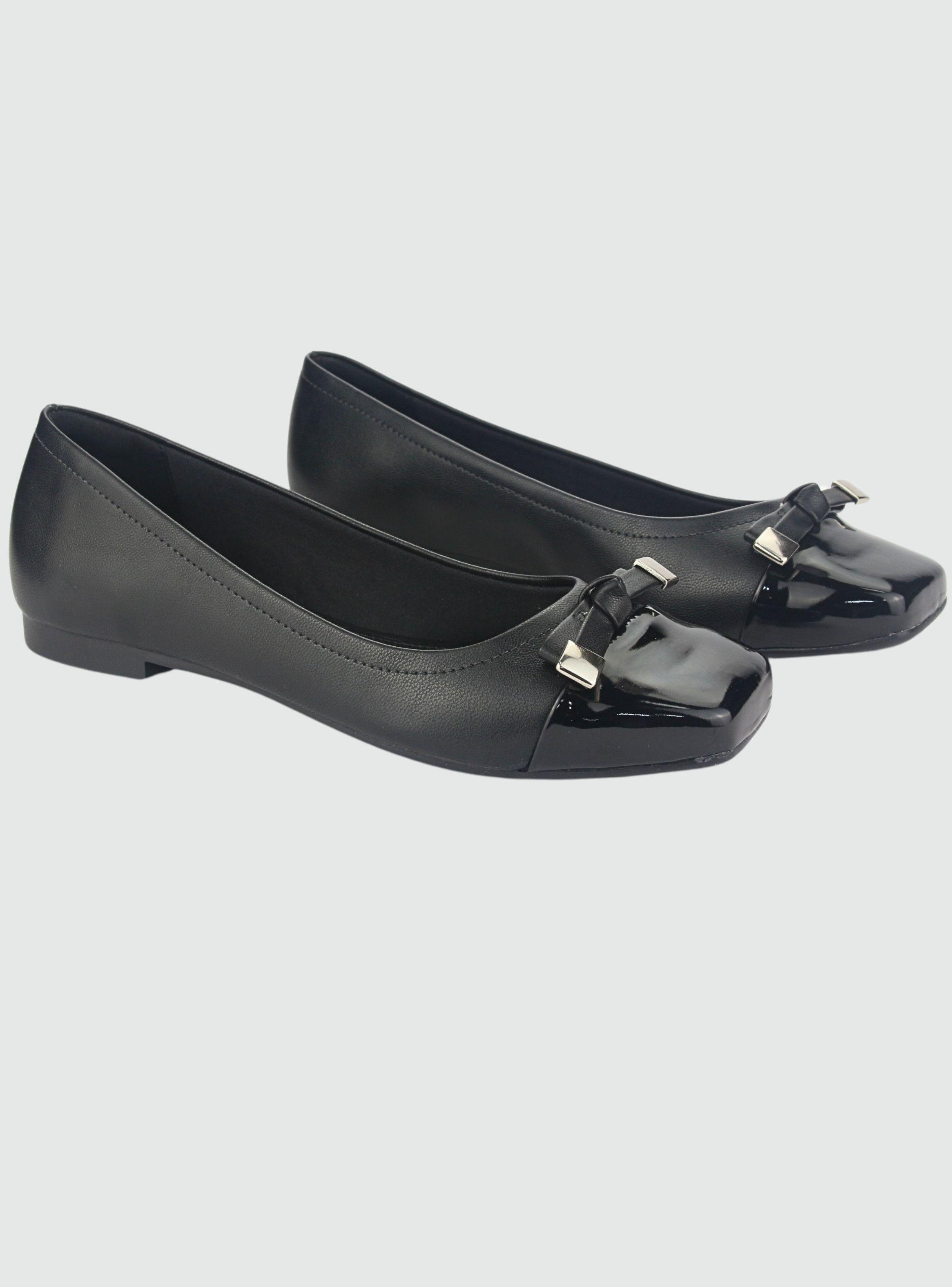 Zapato Via Marte Mujer 23-13207 V Preto Casual-4