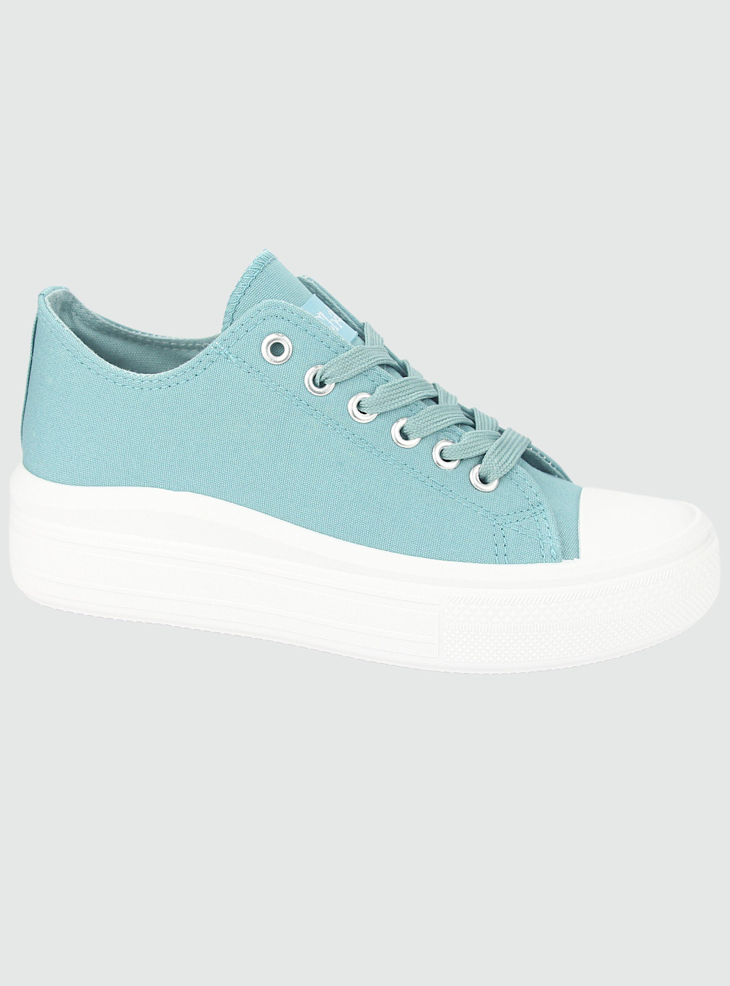 Zapatilla Chalada Mujer Clu-10 Azul Urbano-0