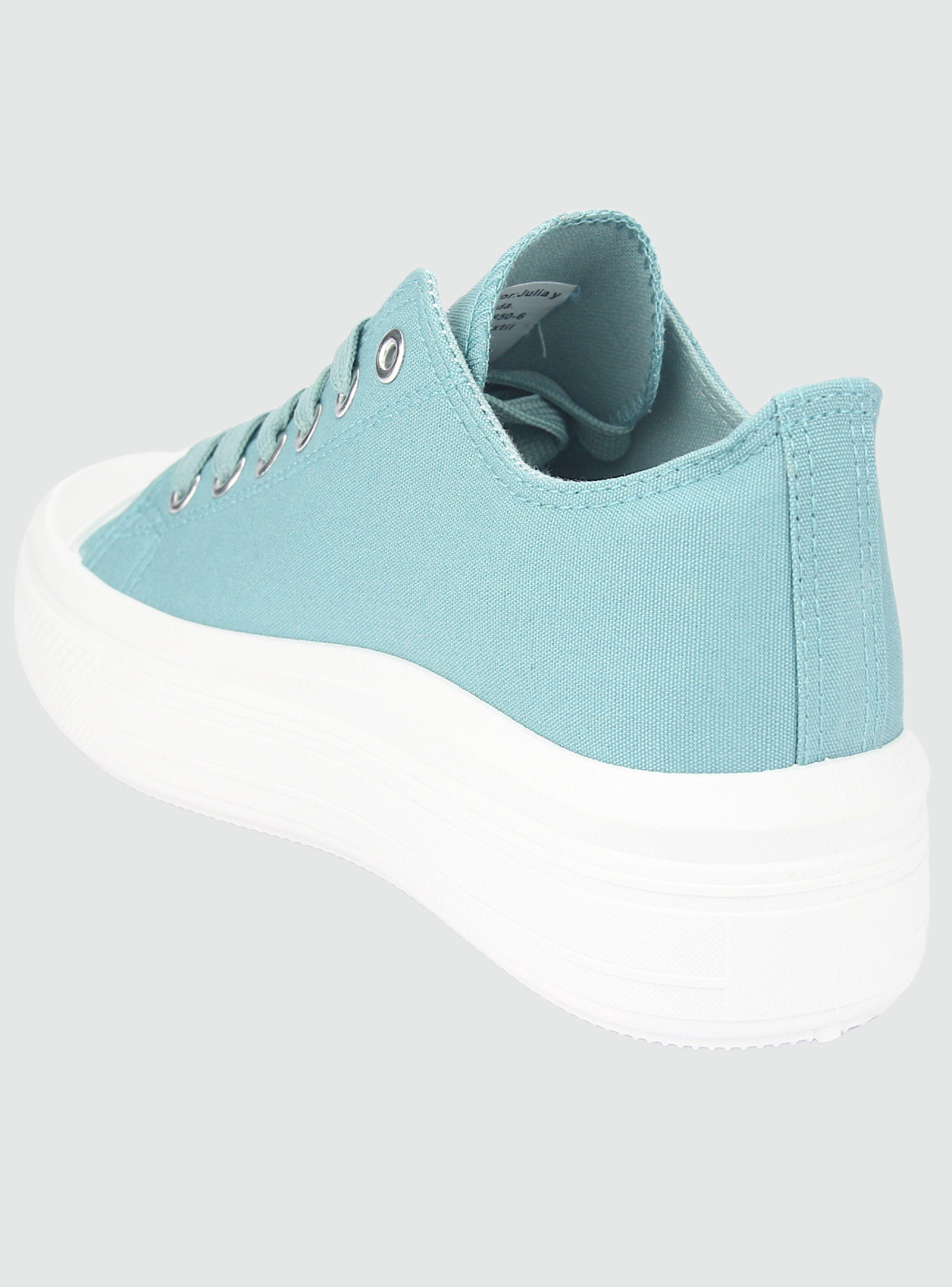 Zapatilla Chalada Mujer Clu-10 Azul Urbano-3