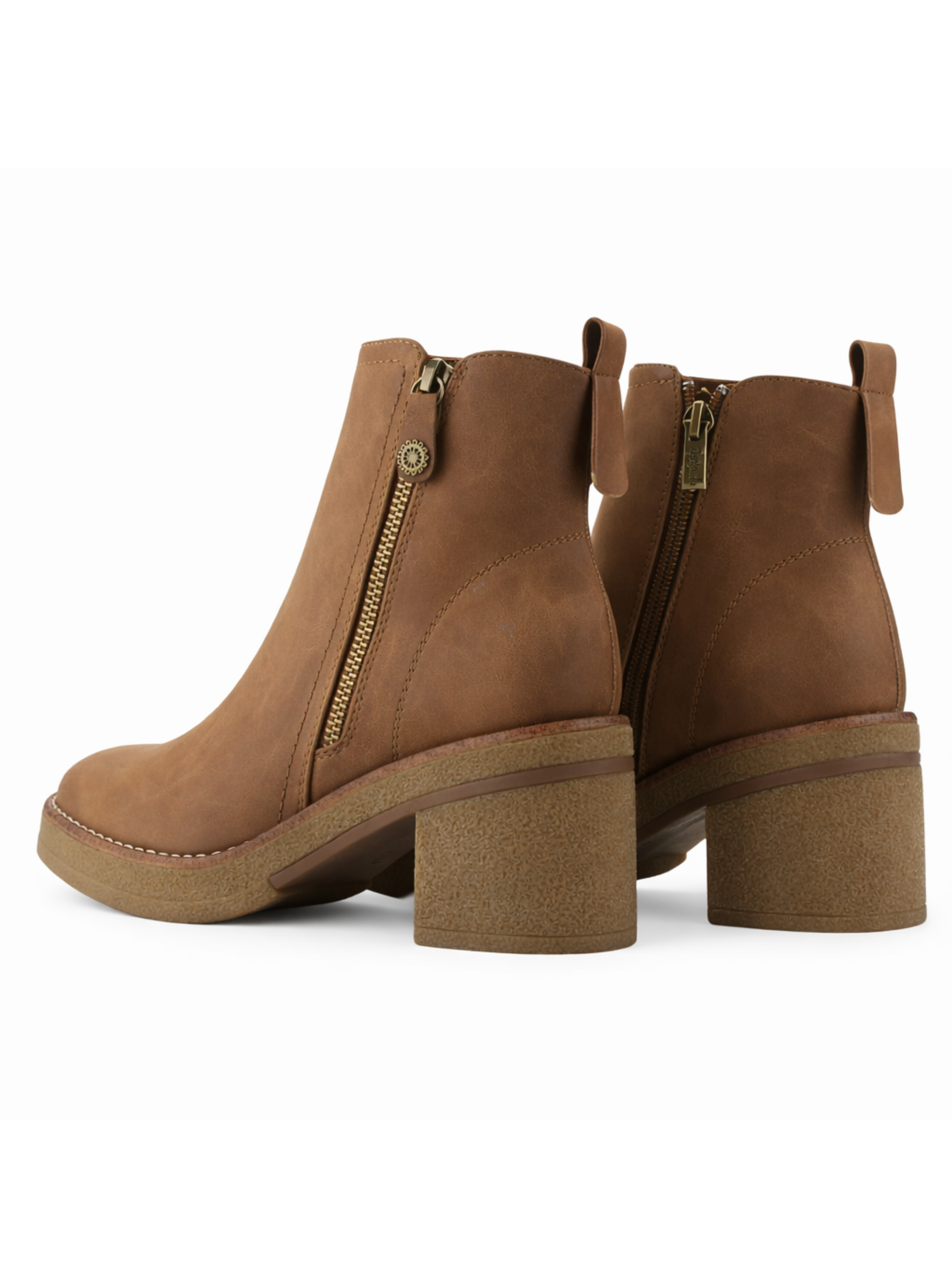Botin Camel Mujer Casual Chalada Bricca-5