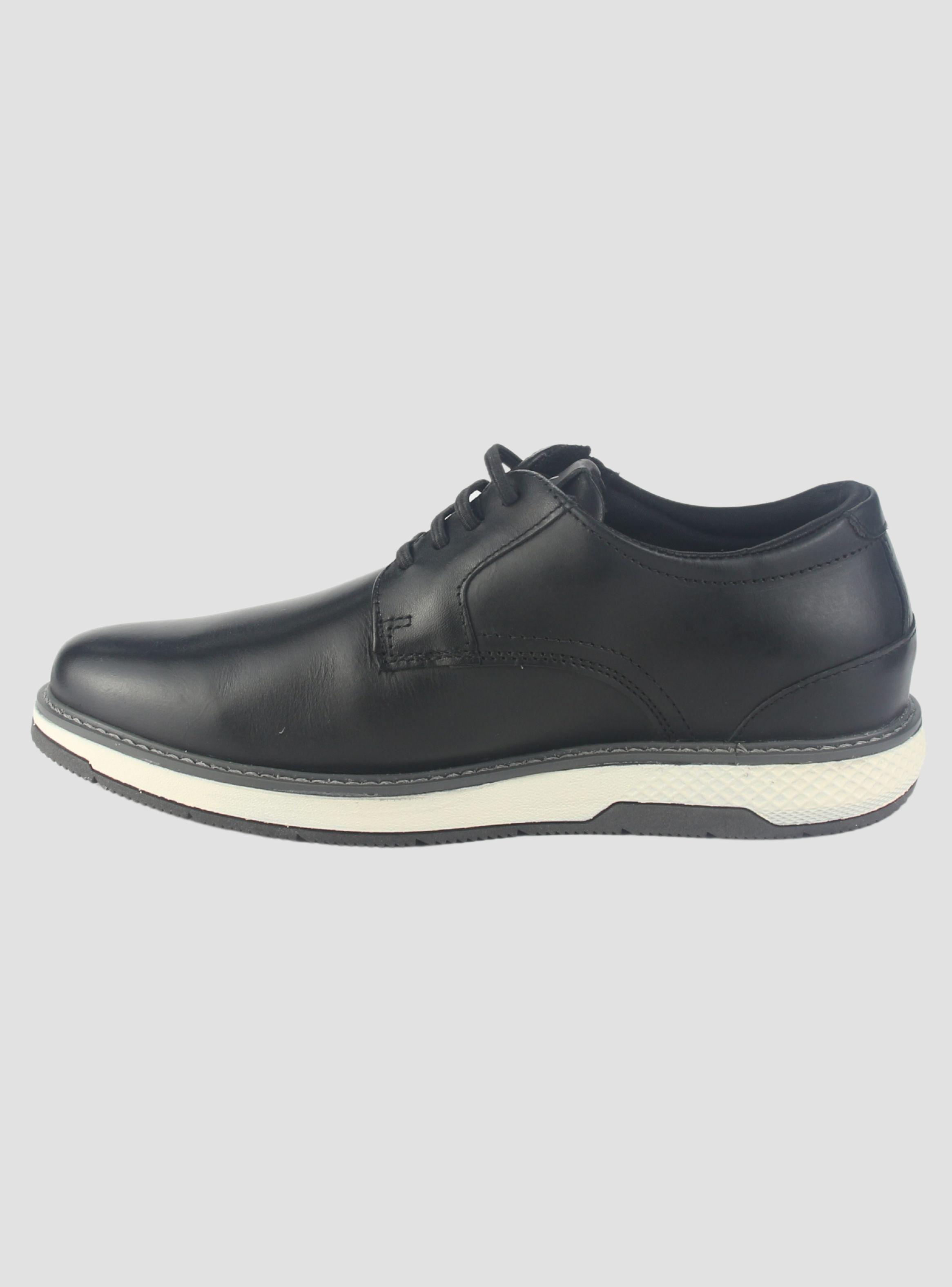 Zapato Ferracini Hombre 4170 Wembley Negro Casual-1
