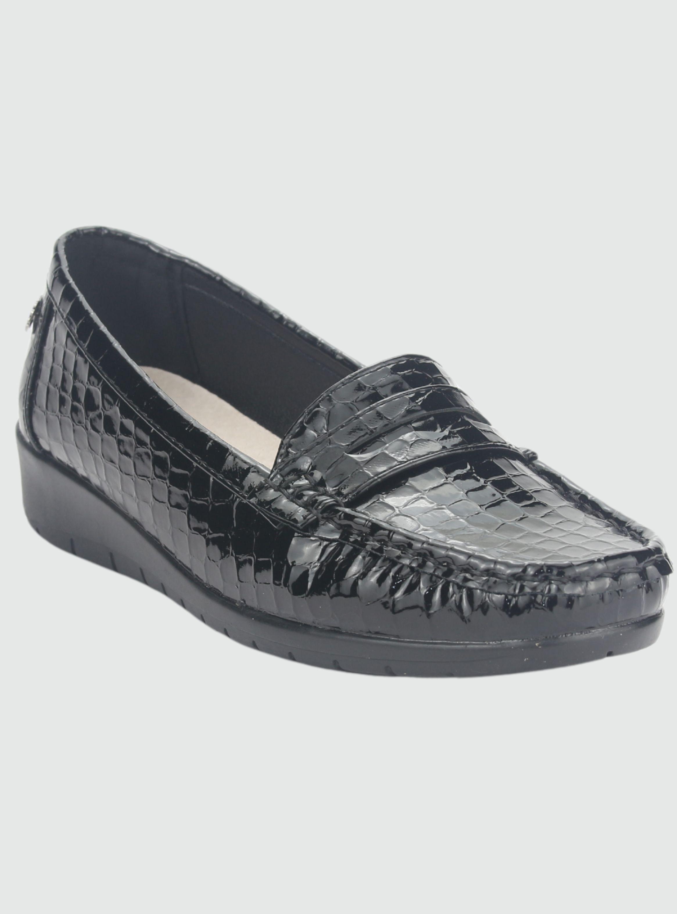 Mocasin Chalada Mujer Maya-1 Negro Casual-2