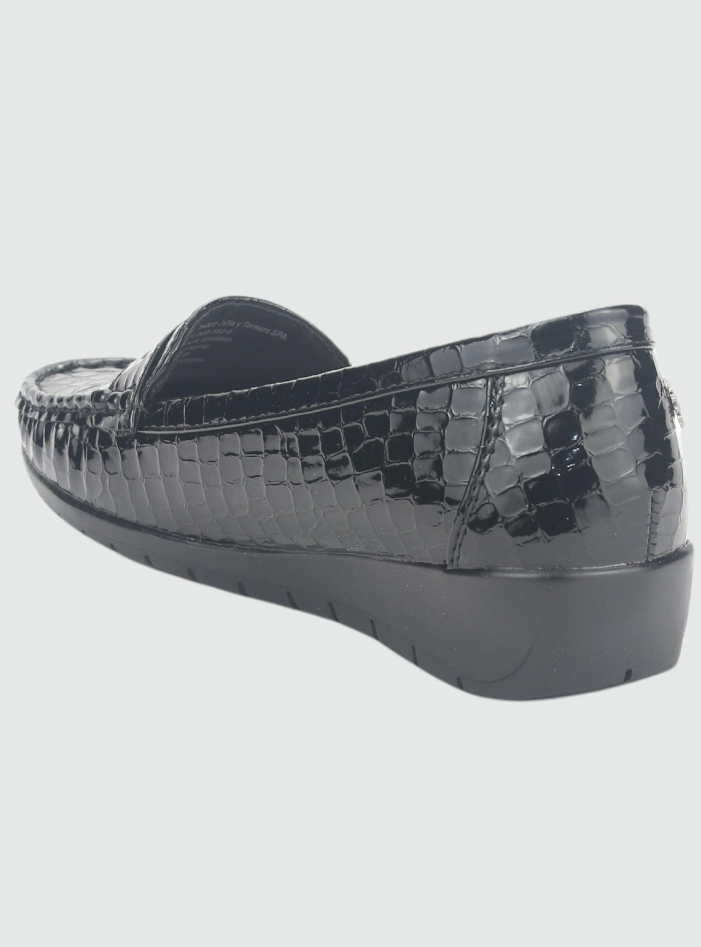 Mocasin Chalada Mujer Maya-1 Negro Casual-3