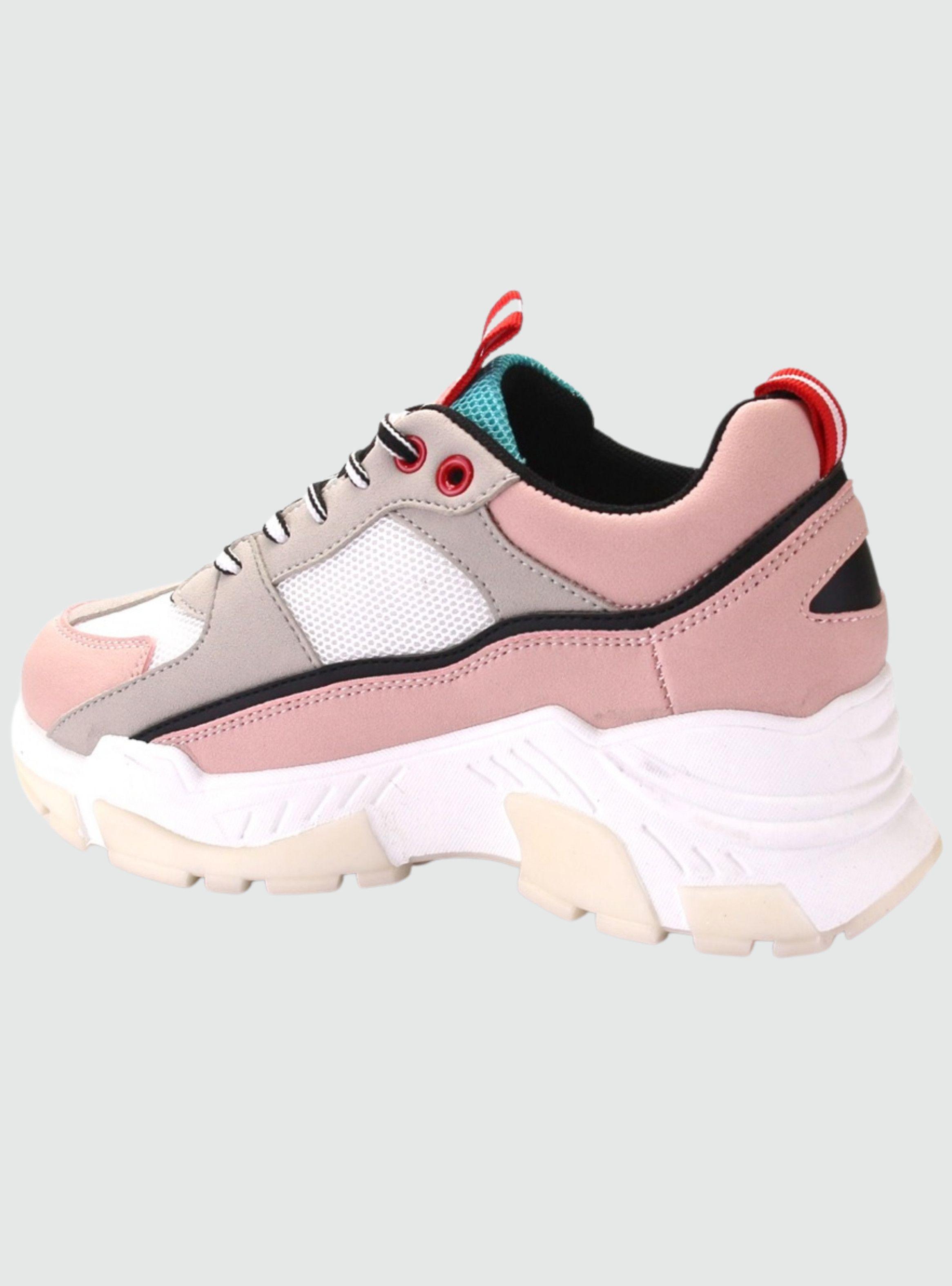 Zapatilla Funway Mujer Pixa-1 Rosado Urbano-1