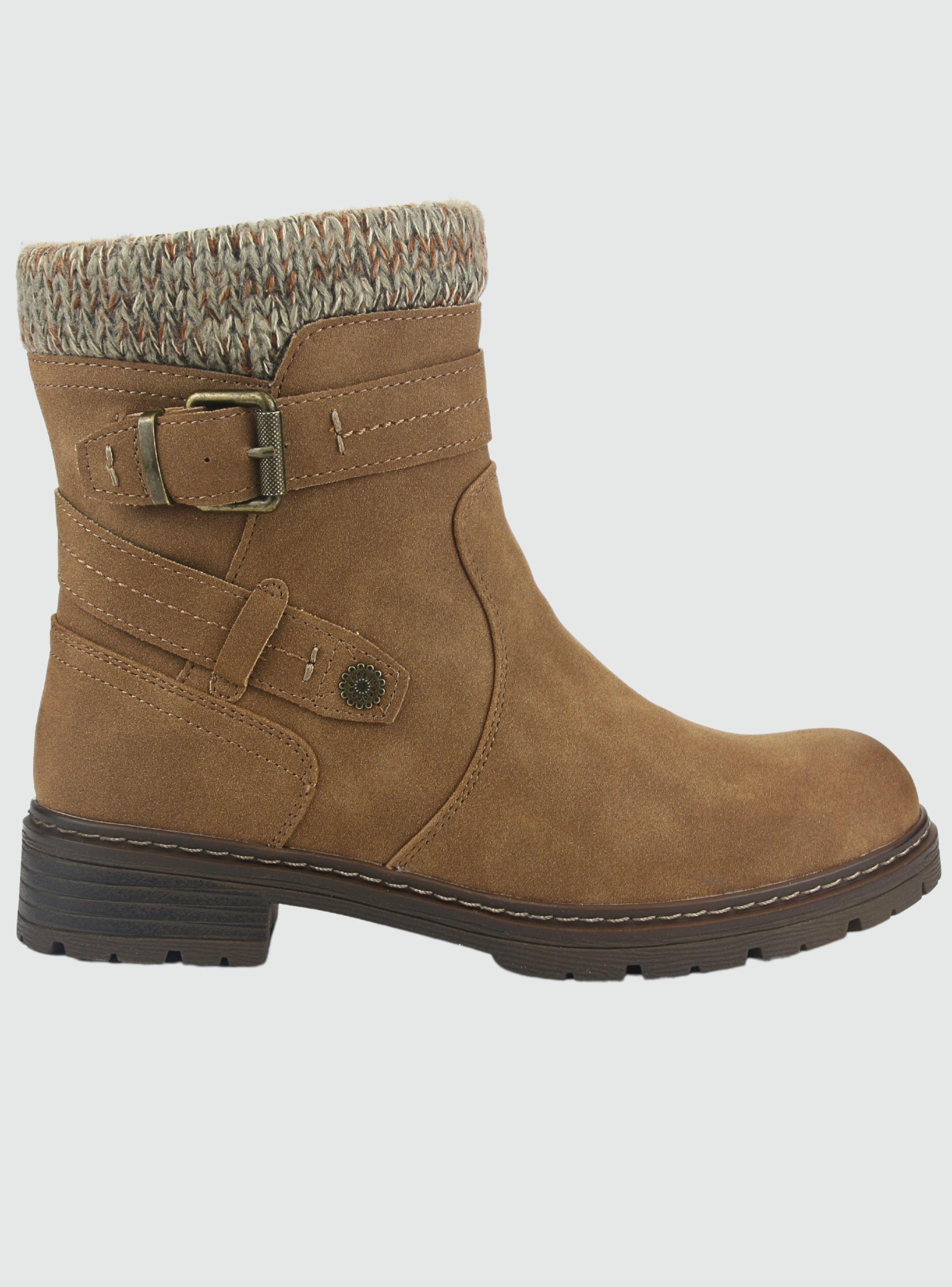 Botin Chalada Mujer Andy-1 Camel Casual-0