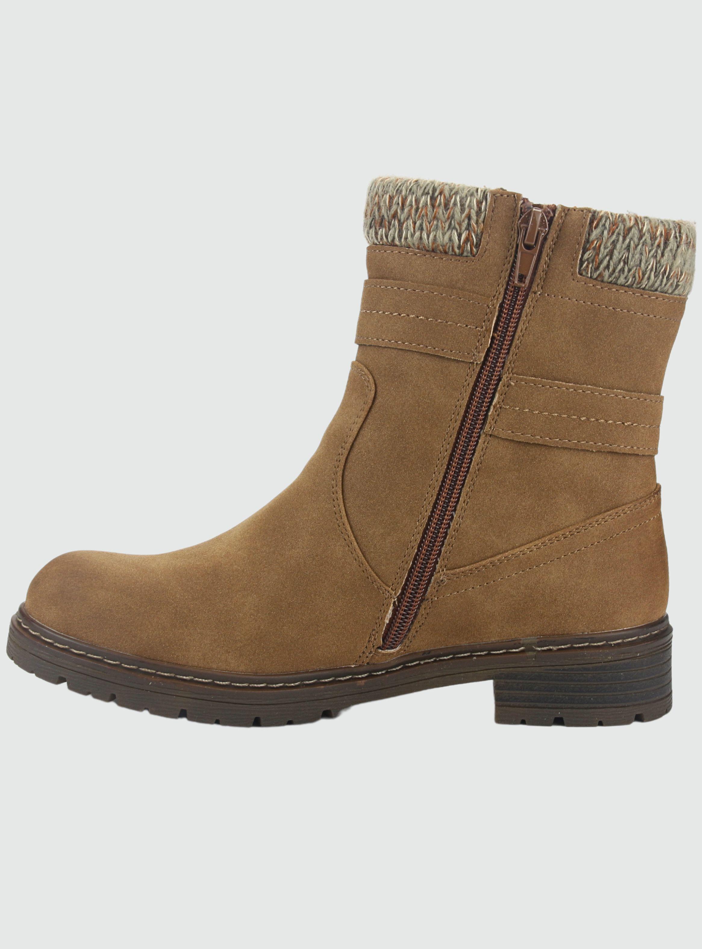 Botin Chalada Mujer Andy-1 Camel Casual-1