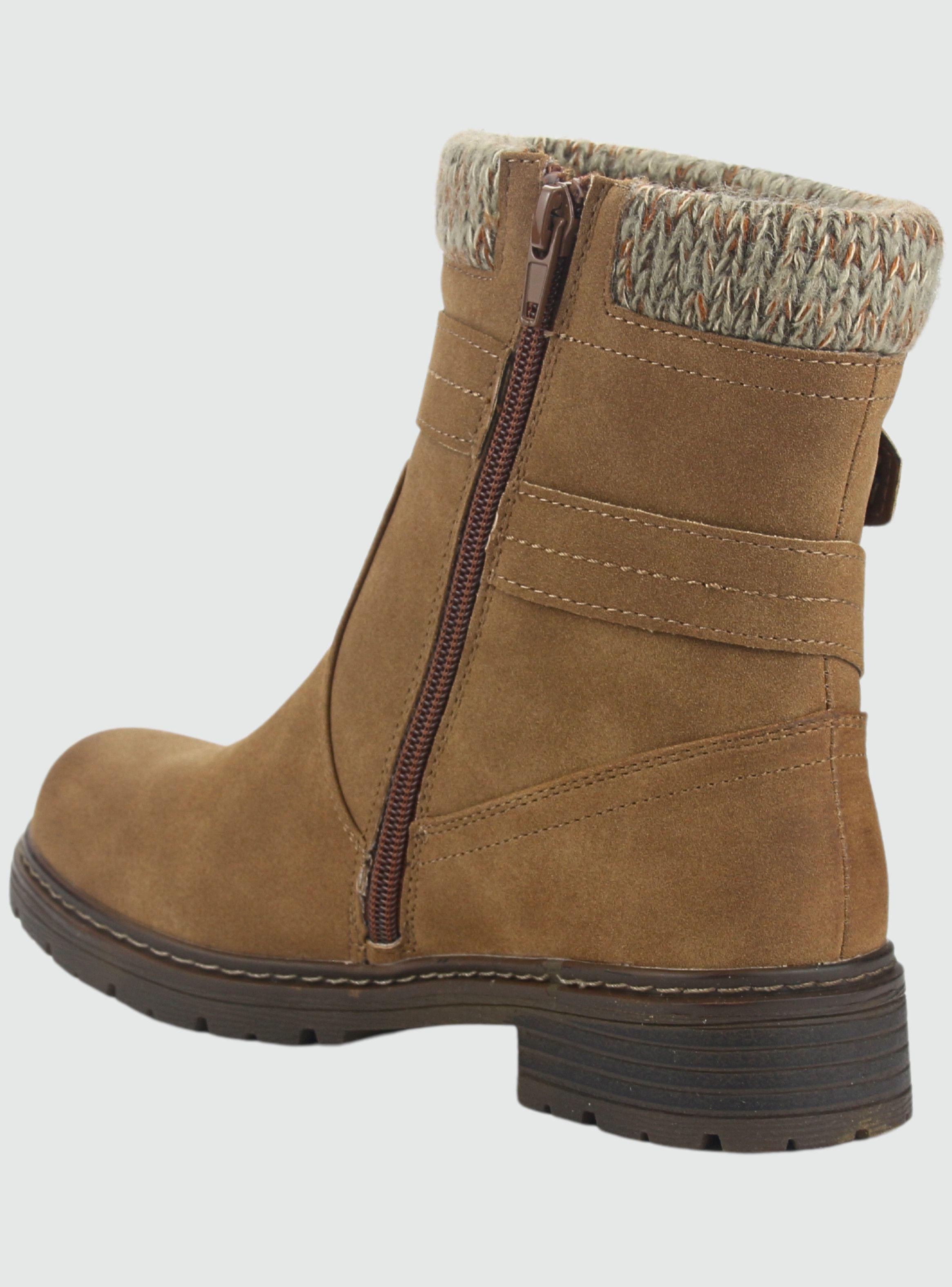 Botin Chalada Mujer Andy-1 Camel Casual-3