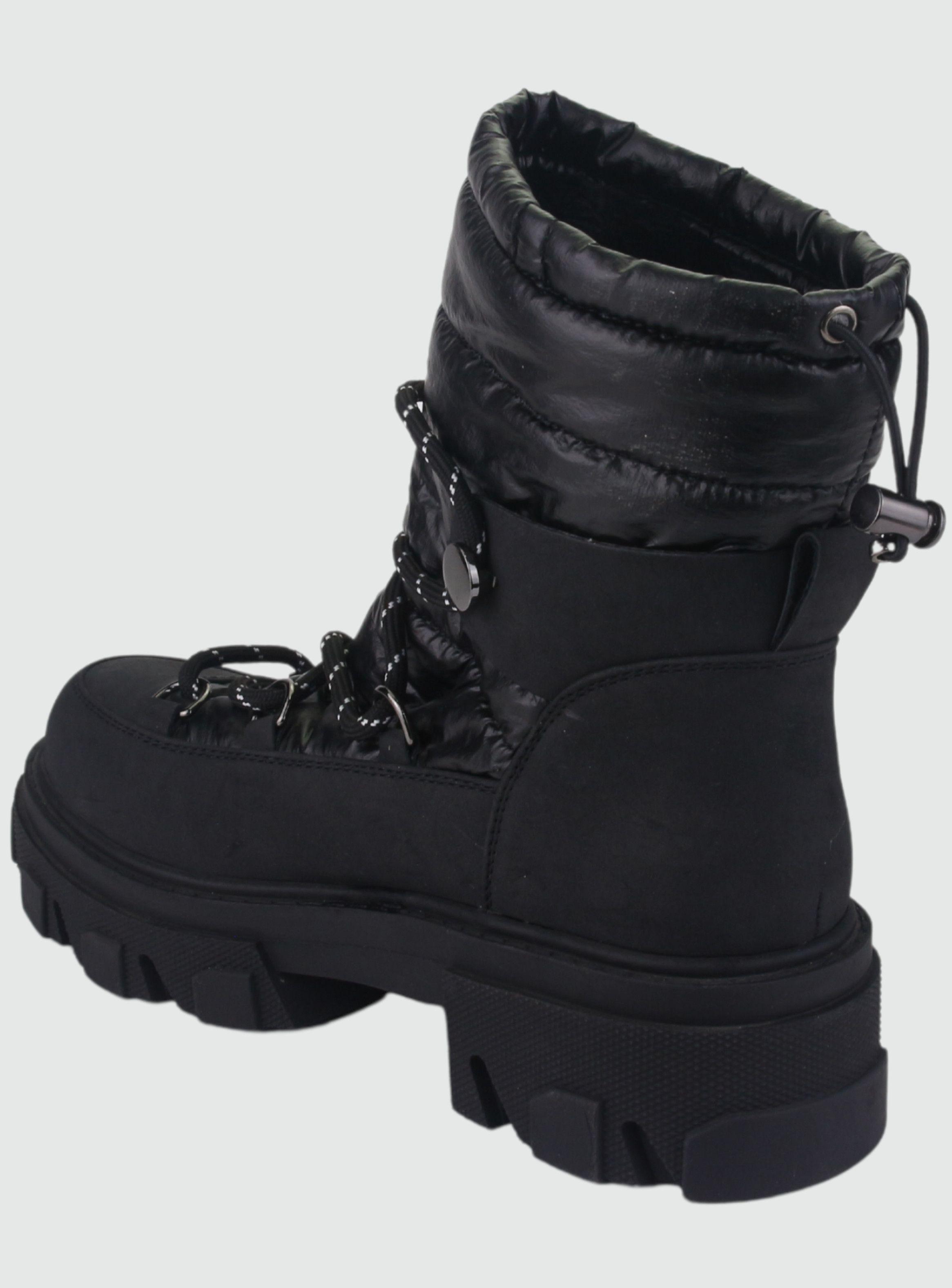 Botin Chalada Mujer Karl-9 Negro Moda-2