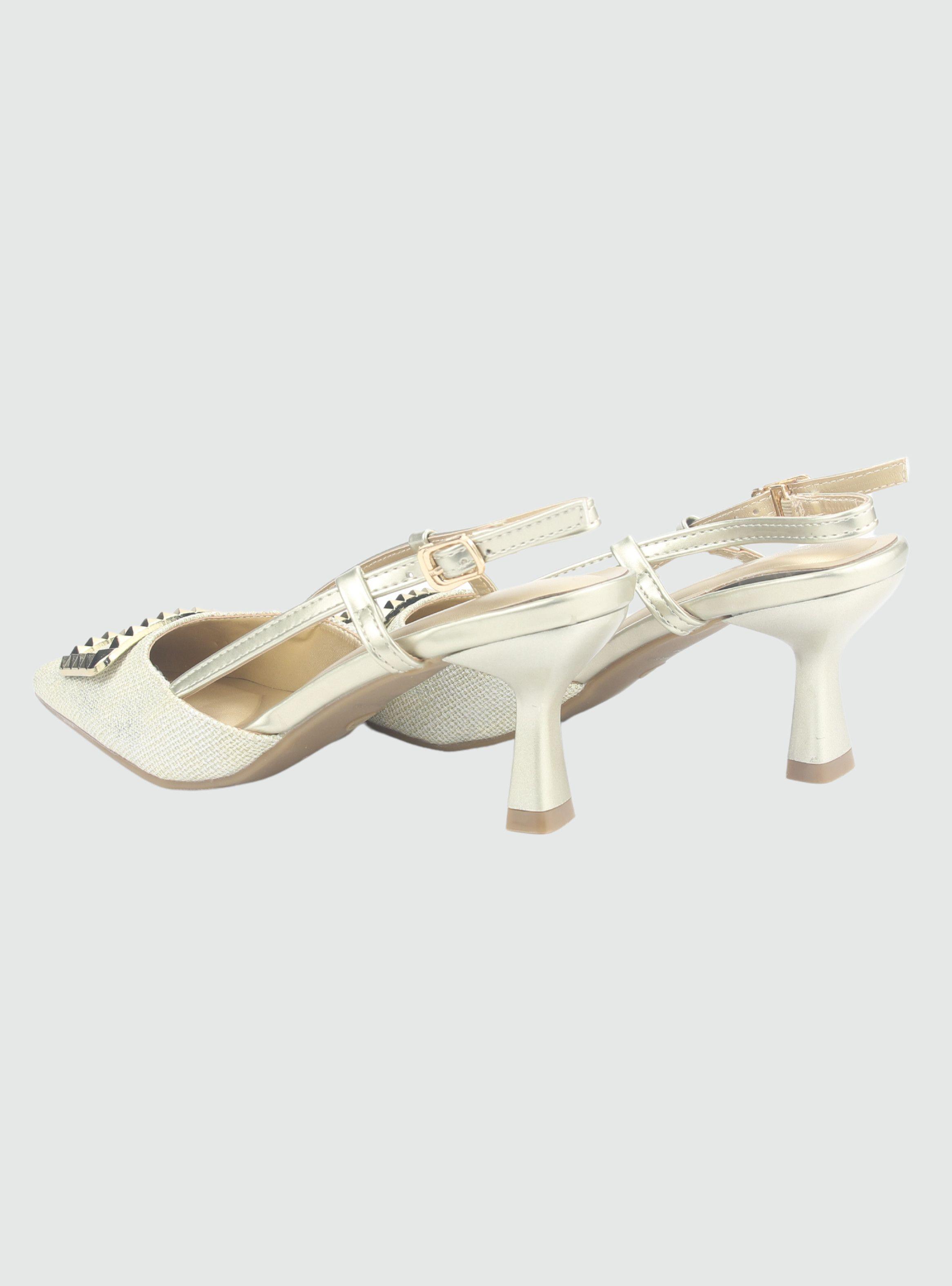 Zapato Chalada Mujer Reggia-1 Dorado Moda-5