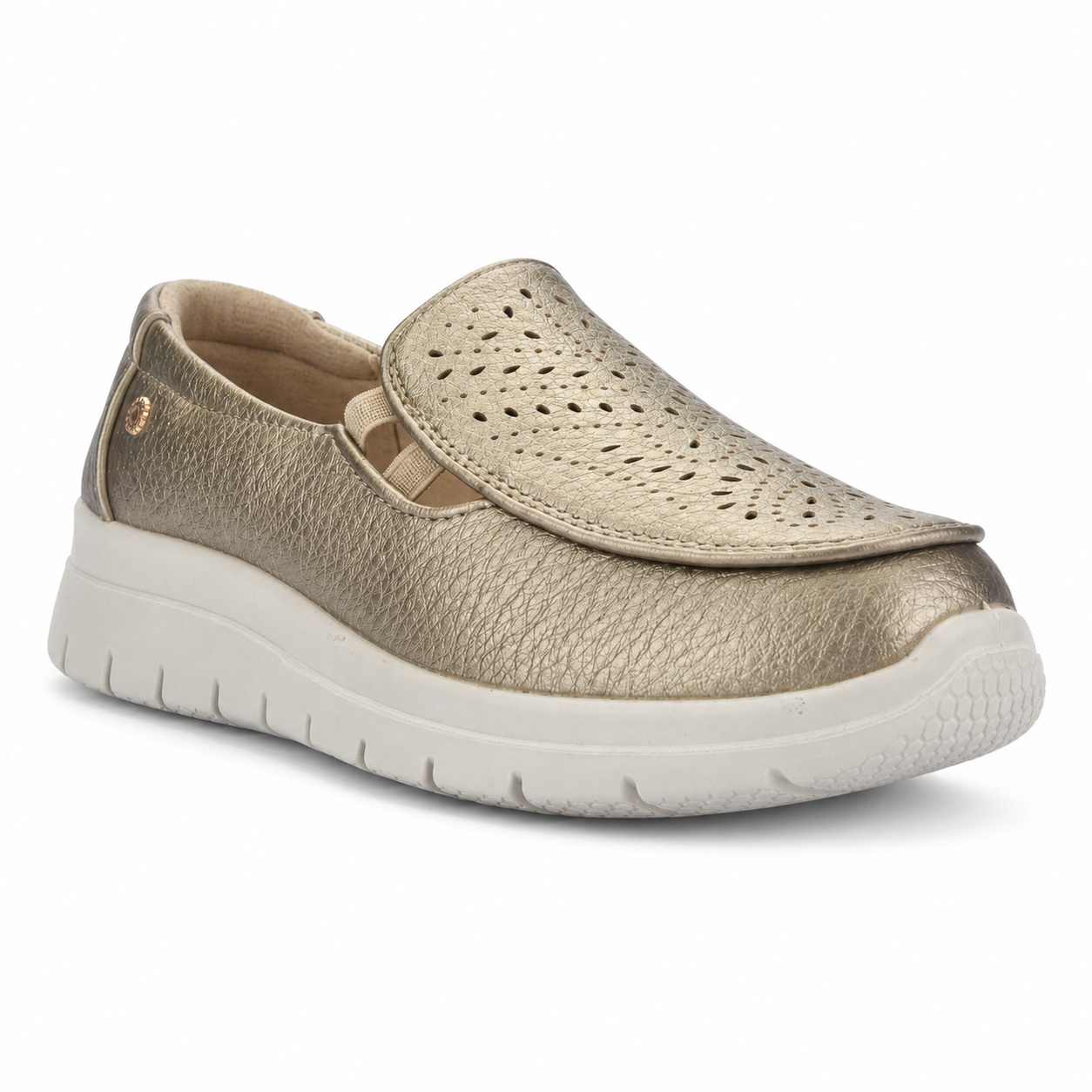 Zapato Dorado Mujer Casual Chalada Finest-2