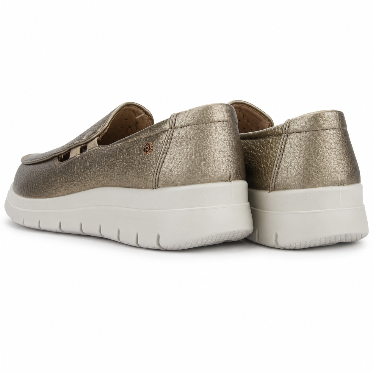 Zapato Dorado Mujer Casual Chalada Finest-7