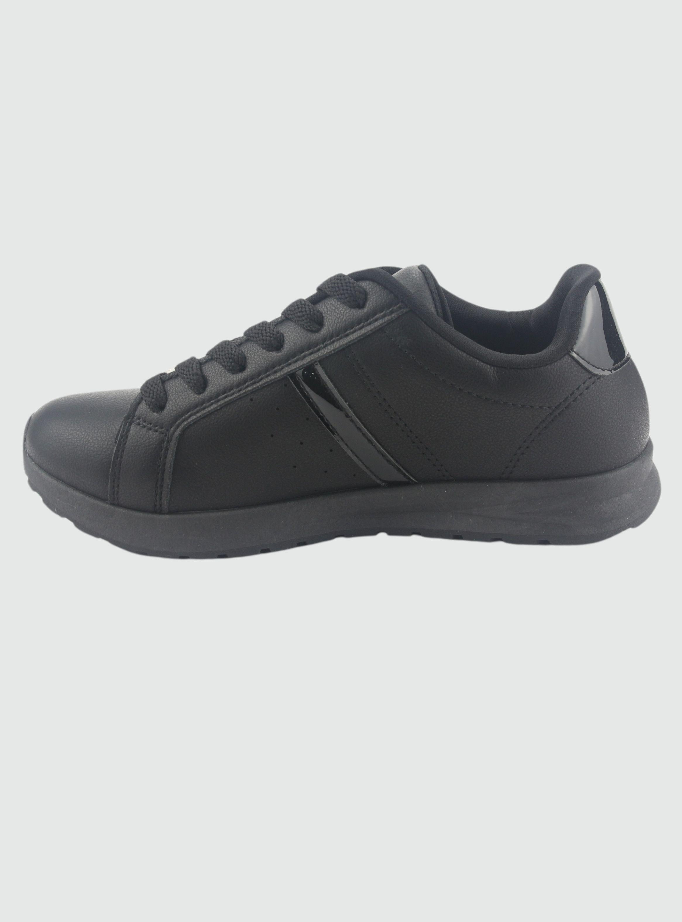 Zapatilla Chalada Mujer Vita-1 Negro Urbano-1