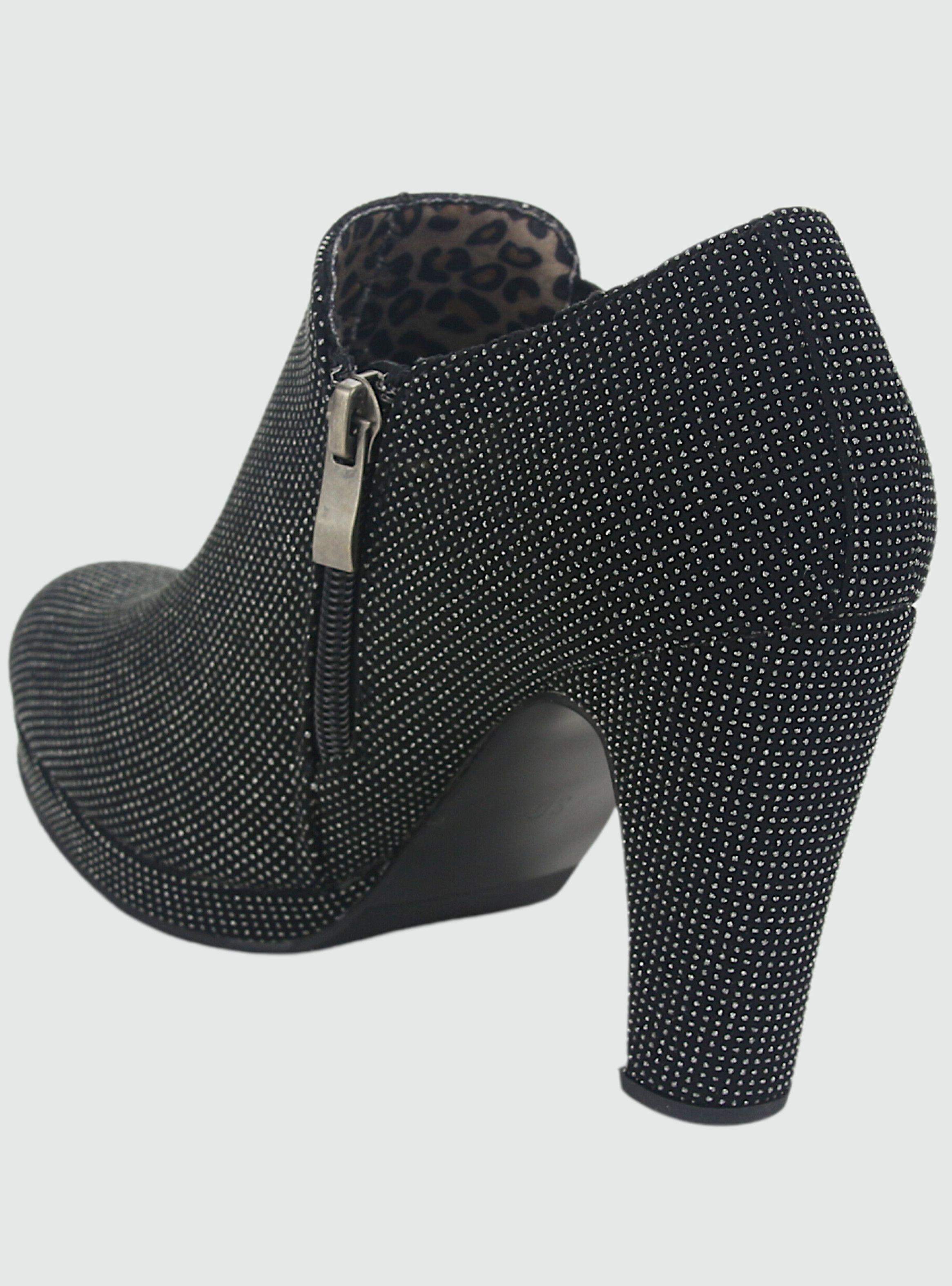 Zapato Chalada Mujer Plataform26 Negro Casual-3