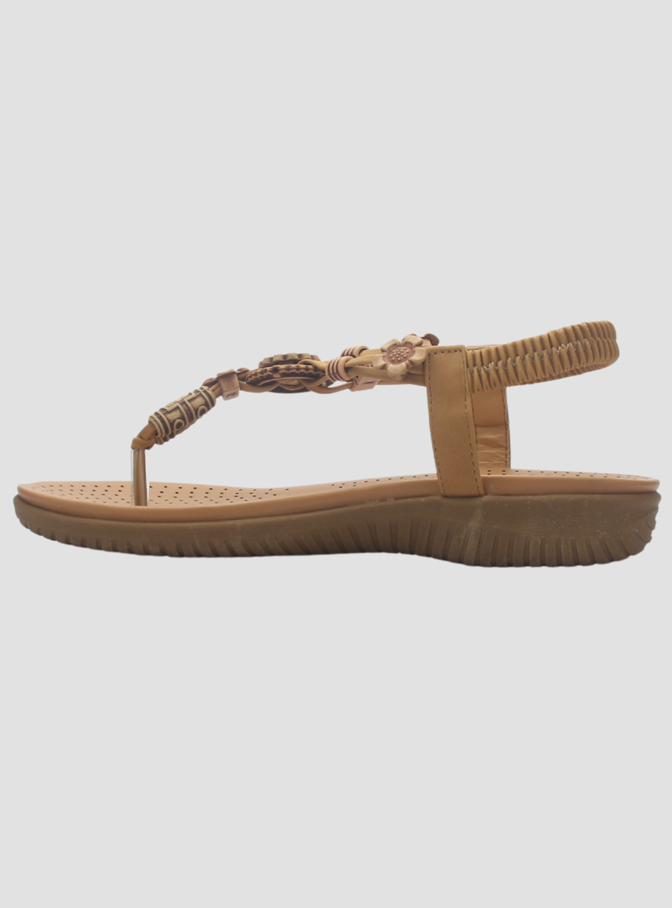 Sandalia de Mujer de color Camel Casual Chalada Clara-10-1