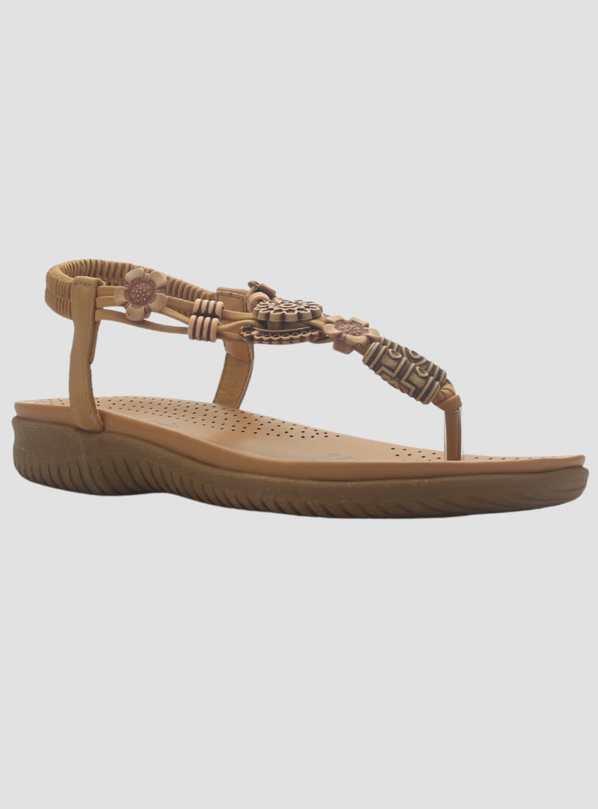 Sandalia de Mujer de color Camel Casual Chalada Clara-10-2
