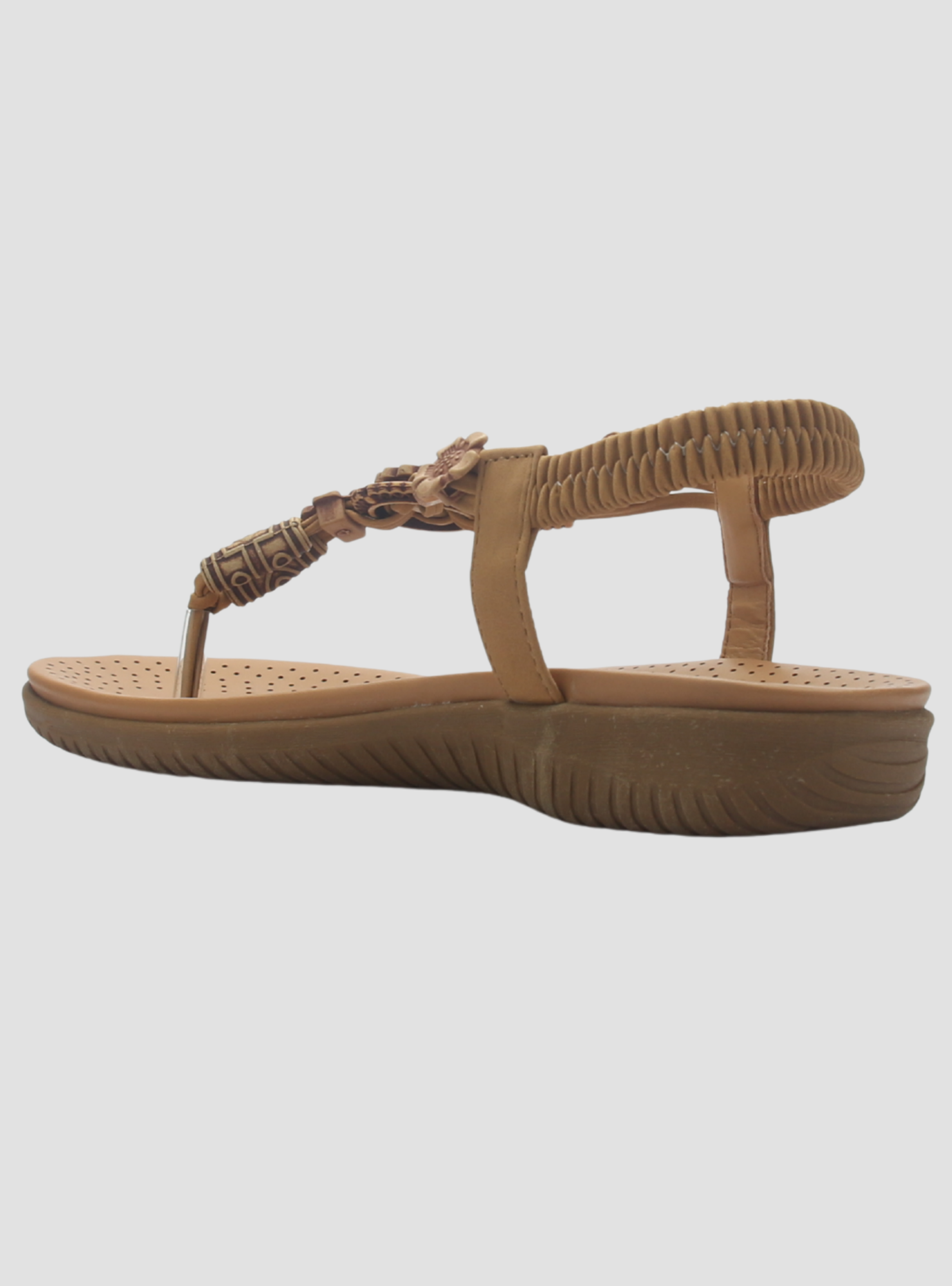 Sandalia de Mujer de color Camel Casual Chalada Clara-10-3