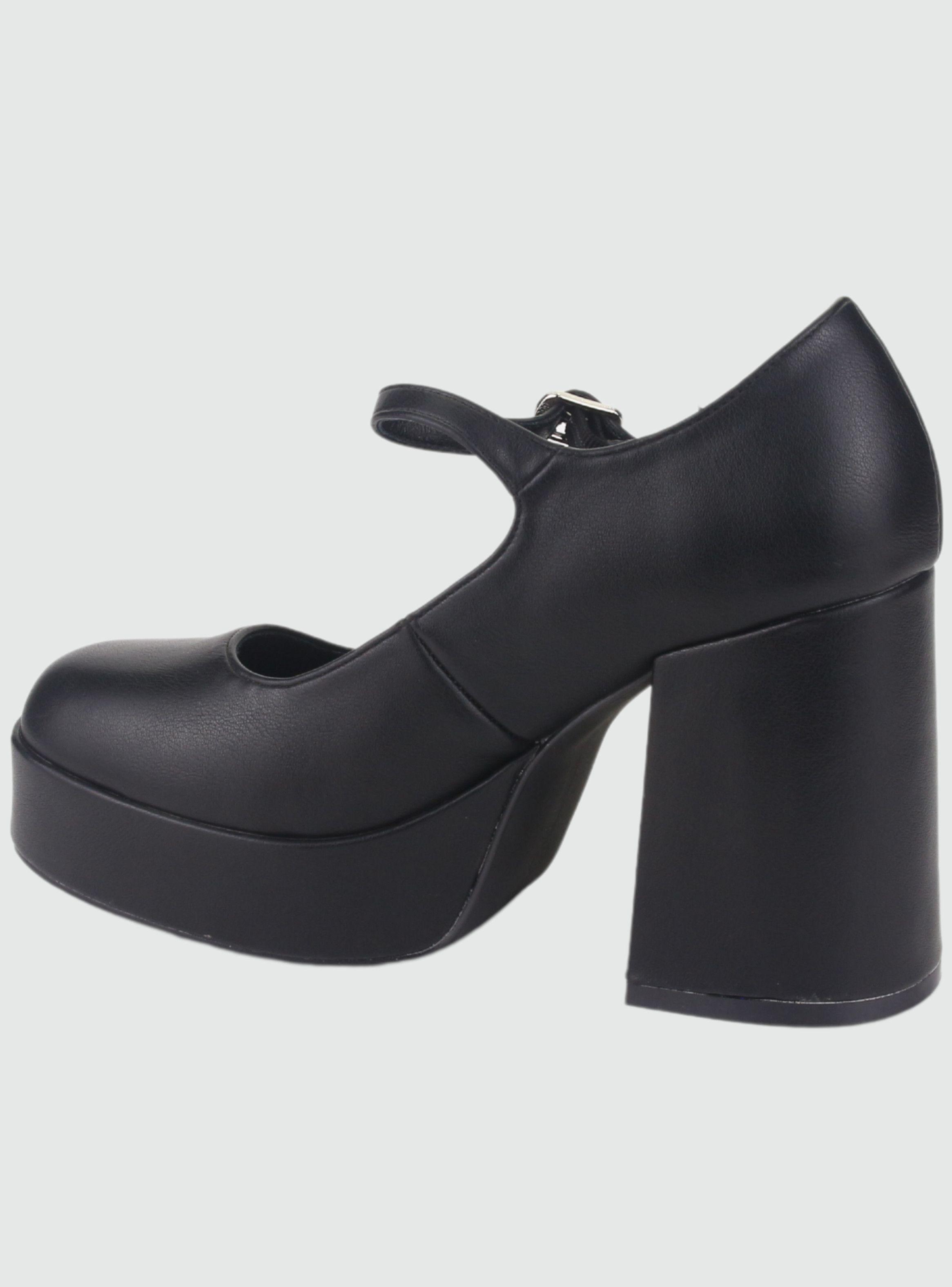 Zapato Chalada Mujer Dream-7 Negro Casual-1