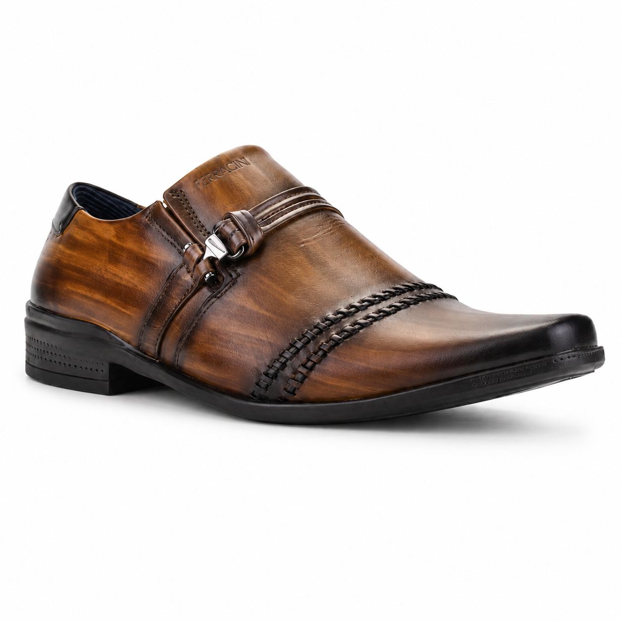 Zapato Ferracini Hombre 4349 Frankfurt Café Casual-2