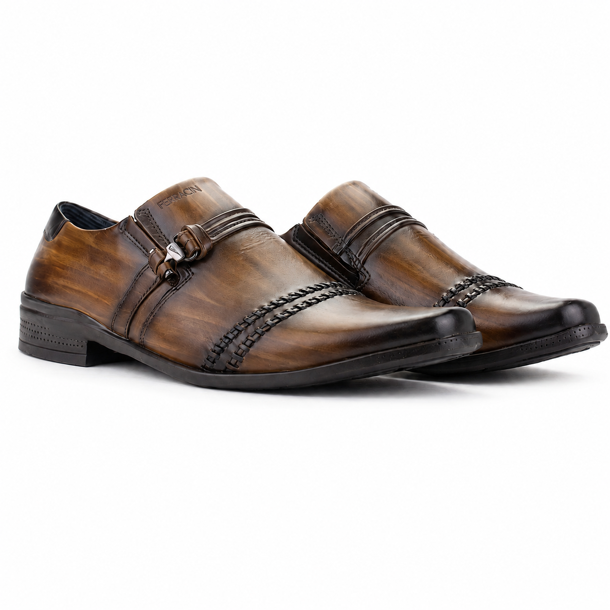 Zapato Ferracini Hombre 4349 Frankfurt Café Casual-5