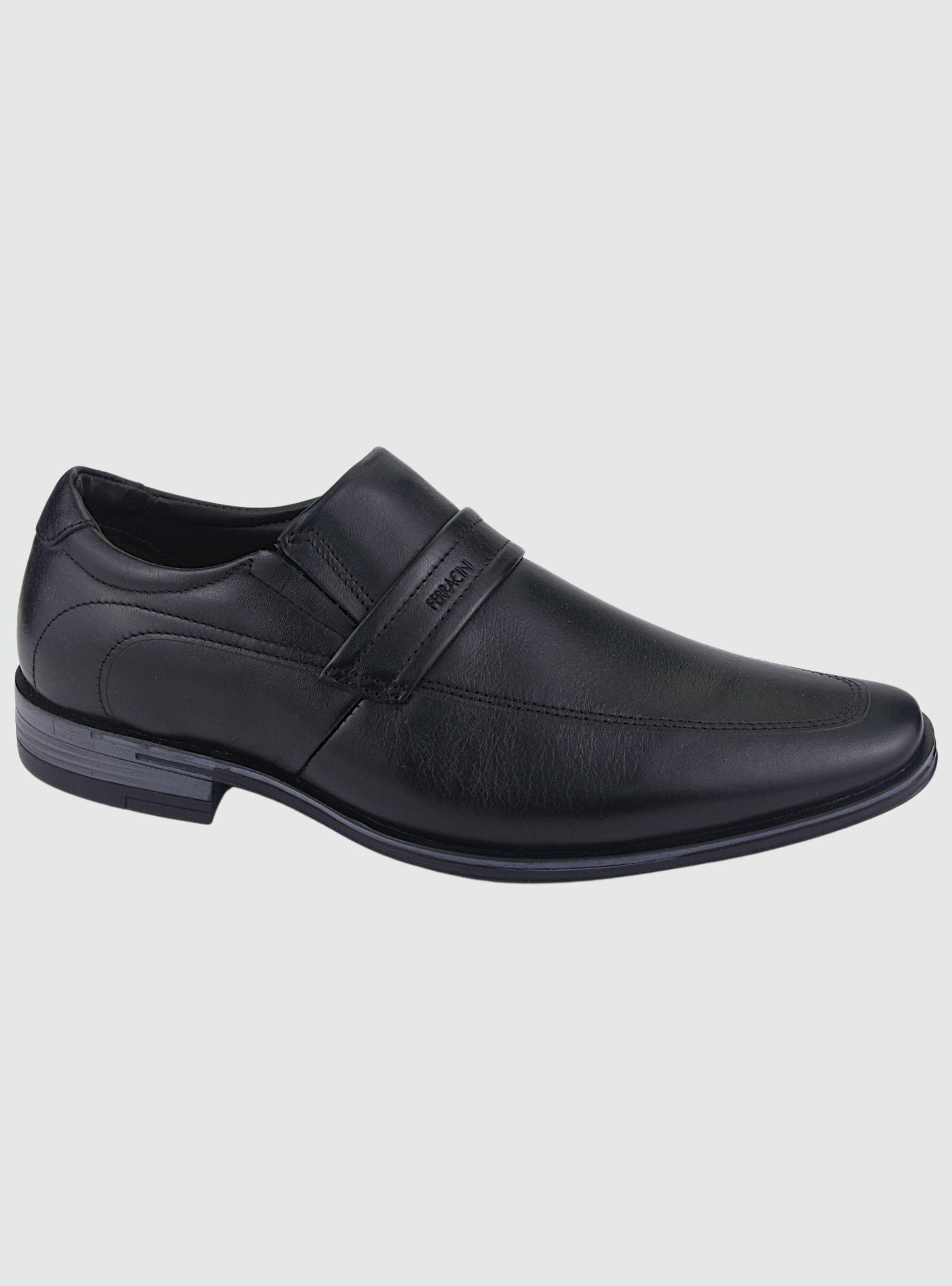Zapato Ferracini Hombre 6205 Negro Casual-0