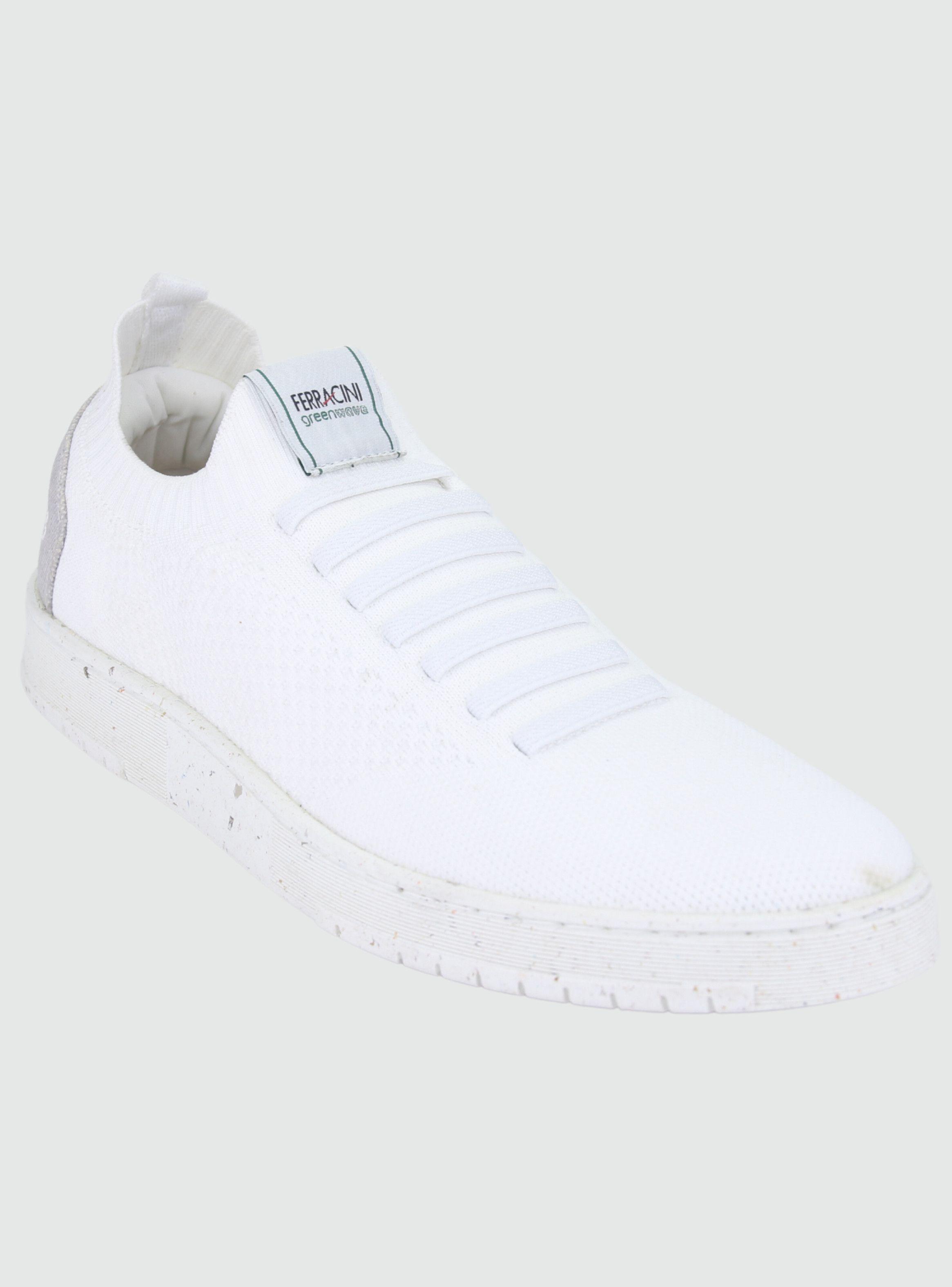 Zapatilla Ferracini Hombre 8191 Sampa Green Blanco Casual-2