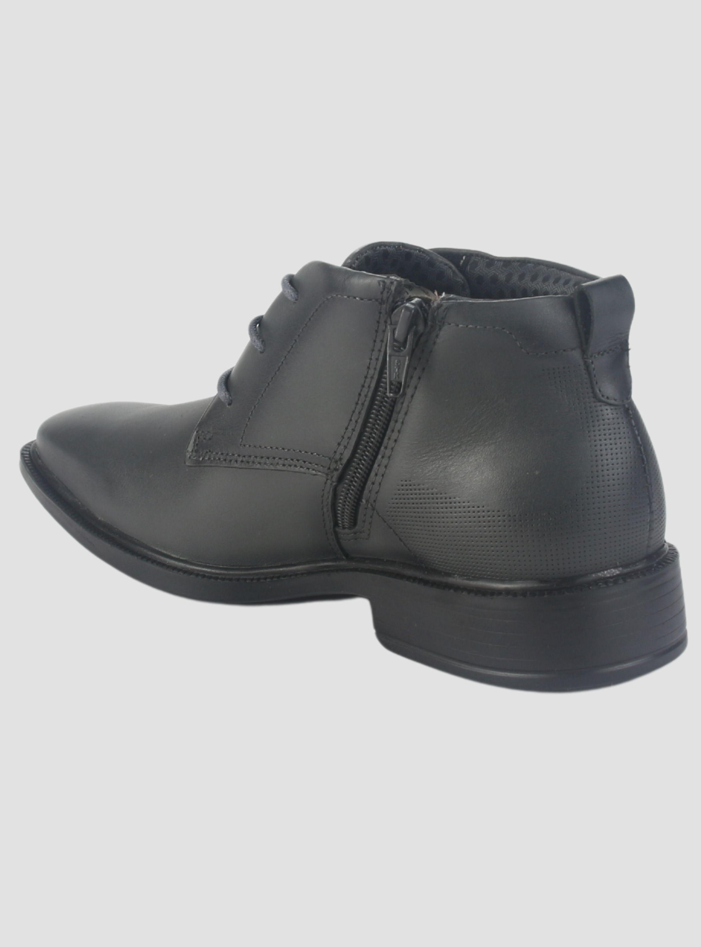 Botin Ferracini Hombre 6867 Paris Plateado Casual-3