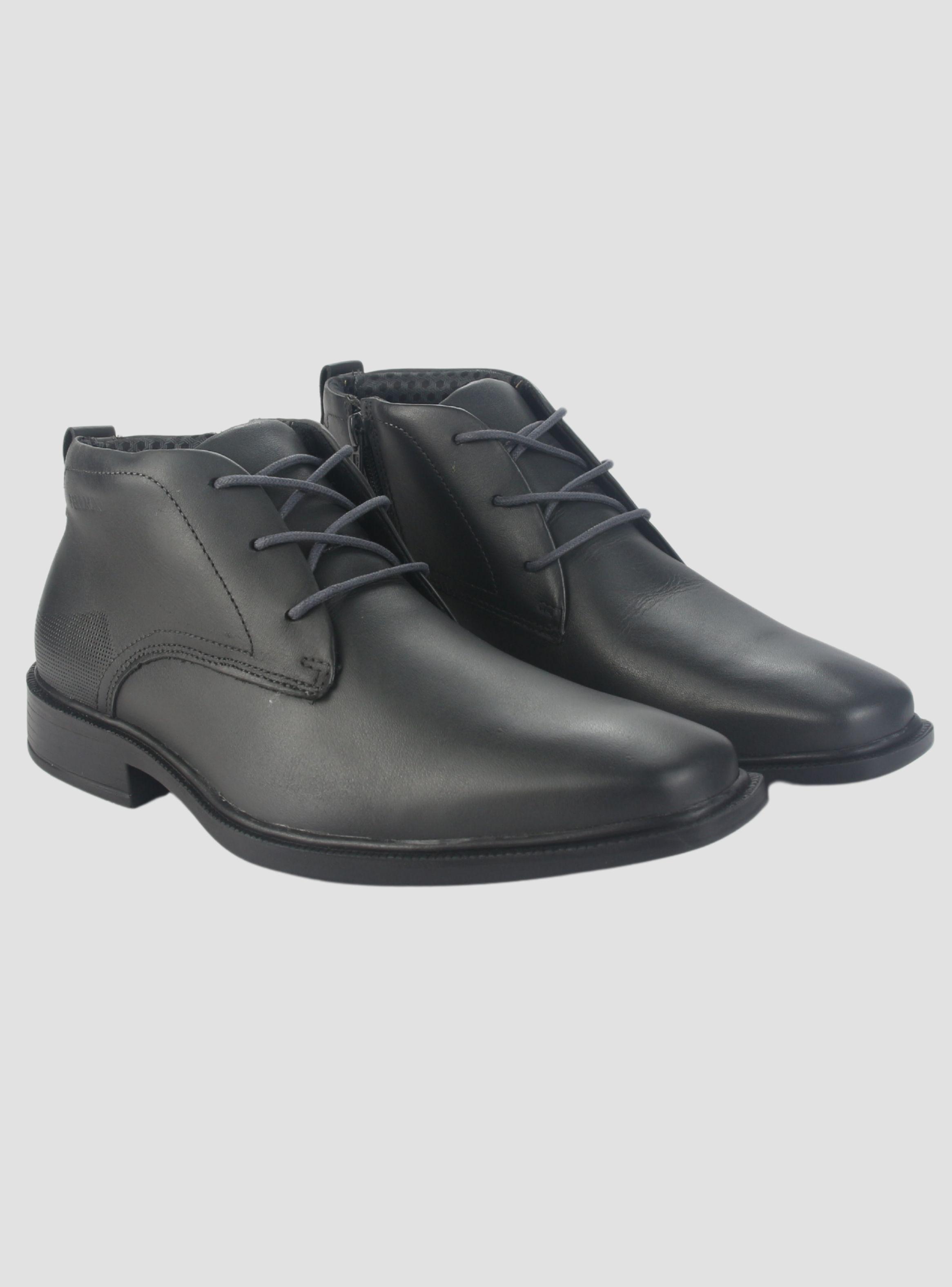 Botin Ferracini Hombre 6867 Paris Plateado Casual-4